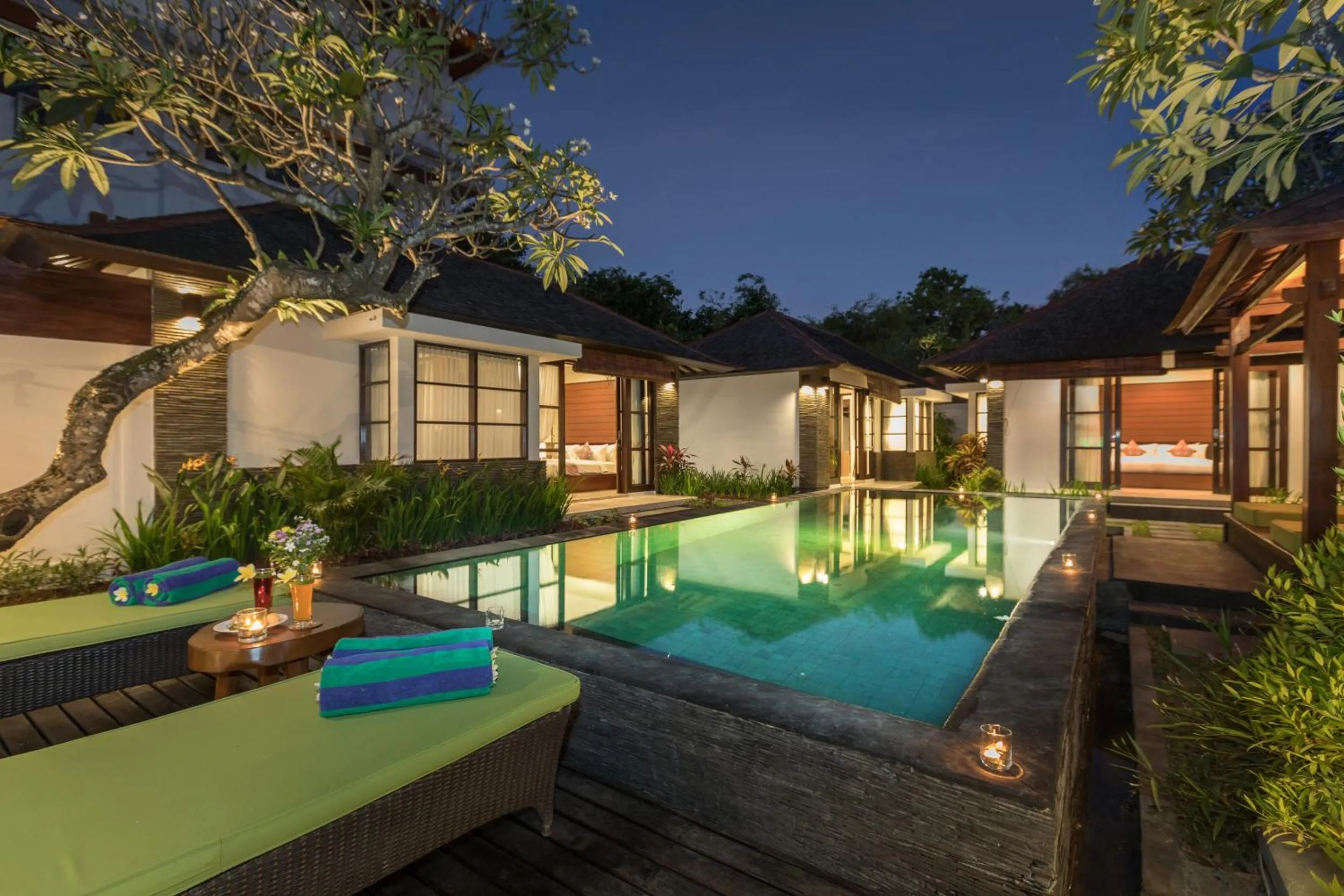 Swimming pool in Villa Litera Seminyak Bali