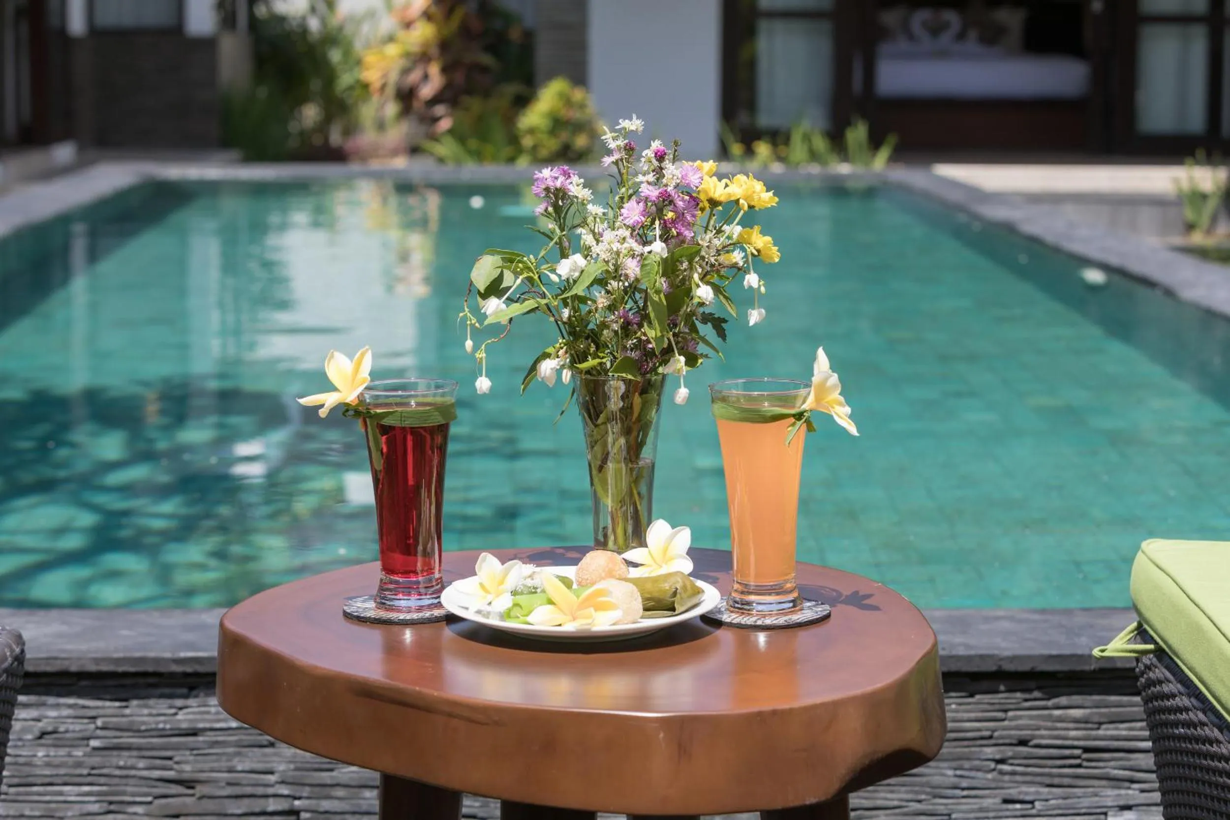 Swimming pool in Villa Litera Seminyak Bali