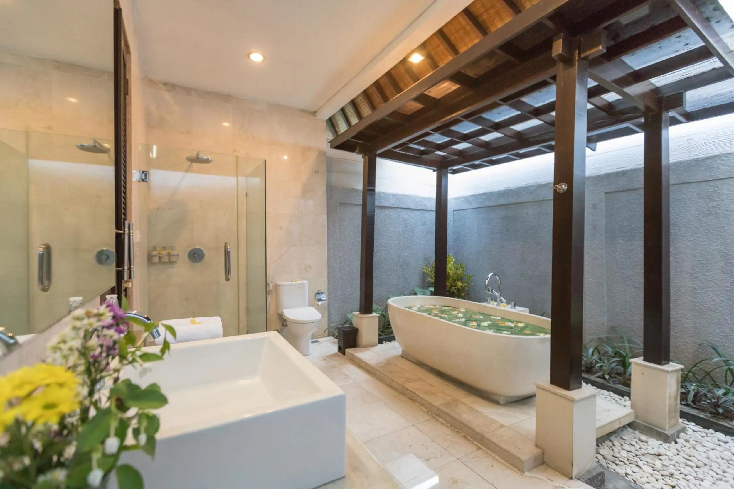 Bathroom in Villa Litera Seminyak Bali