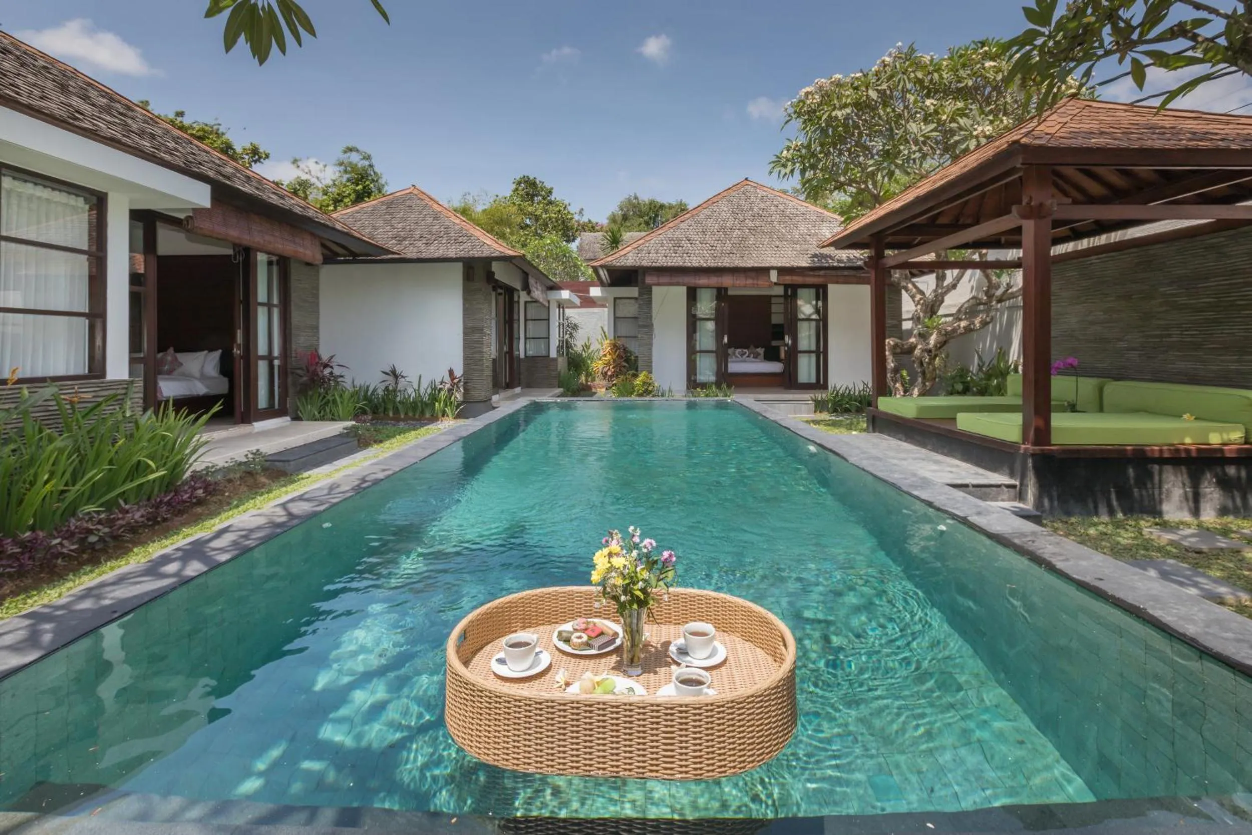 Swimming pool in Villa Litera Seminyak Bali