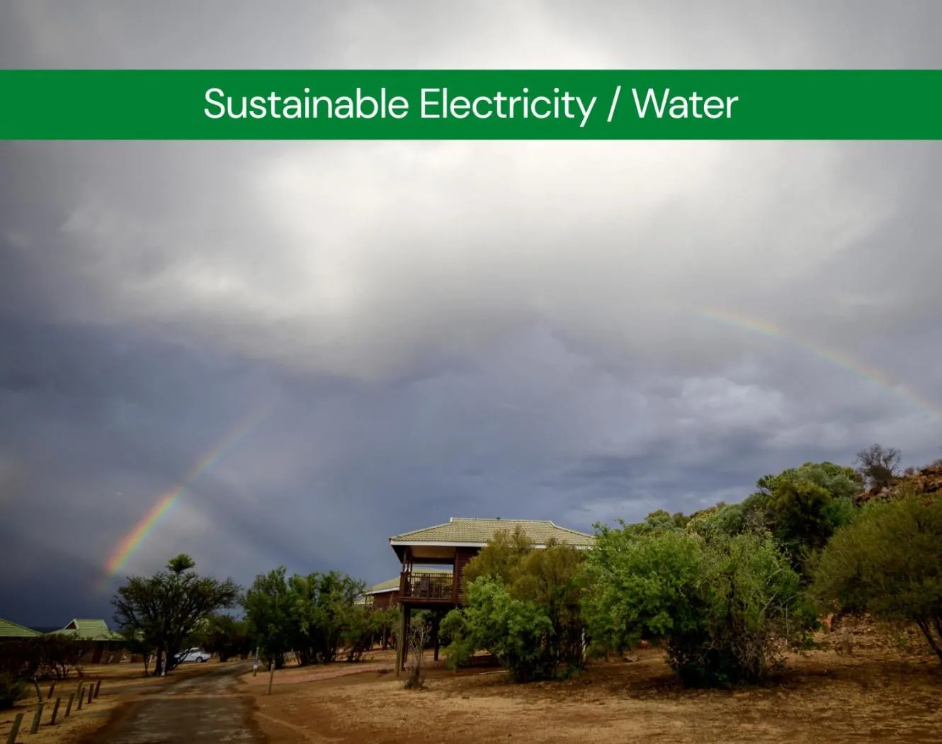 Sangiro Game Lodge - Sustainable Electricity and Water
