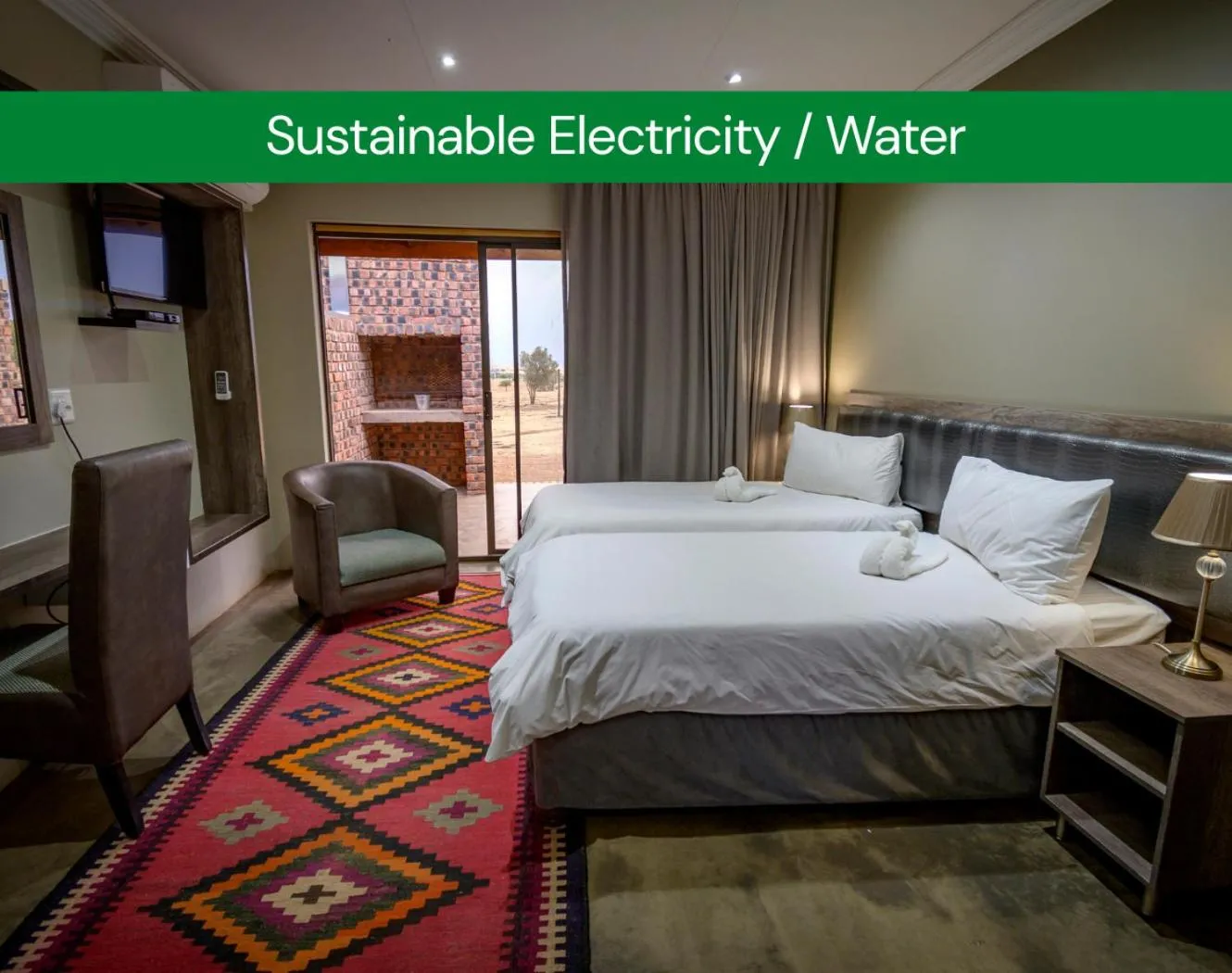 Sangiro Game Lodge - Sustainable Electricity and Water