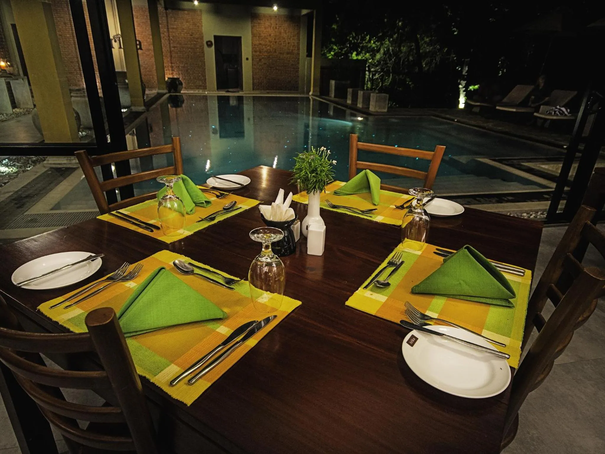 Dining area in Arika Villa - Special Deals on F&B and Spa Treatments