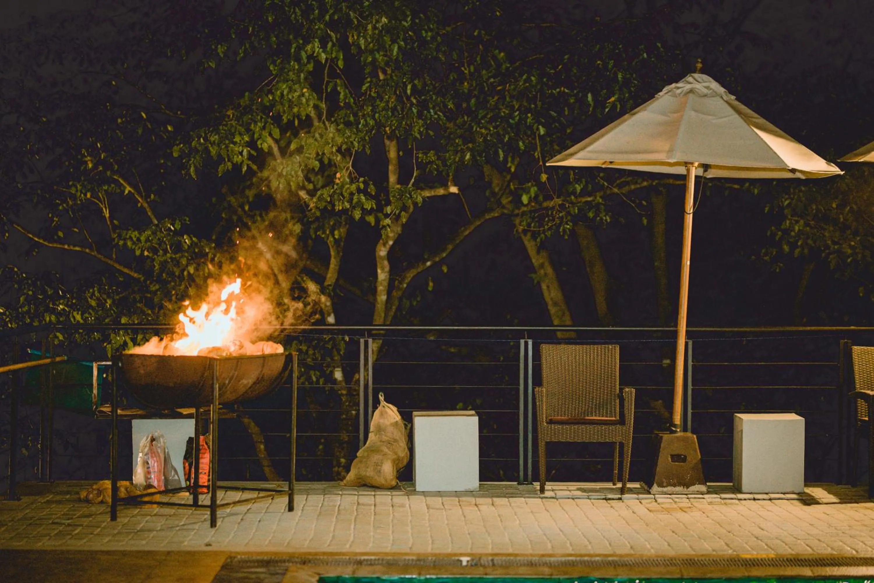 BBQ facilities in Arika Villa - Special Deals on F&B and Spa Treatments