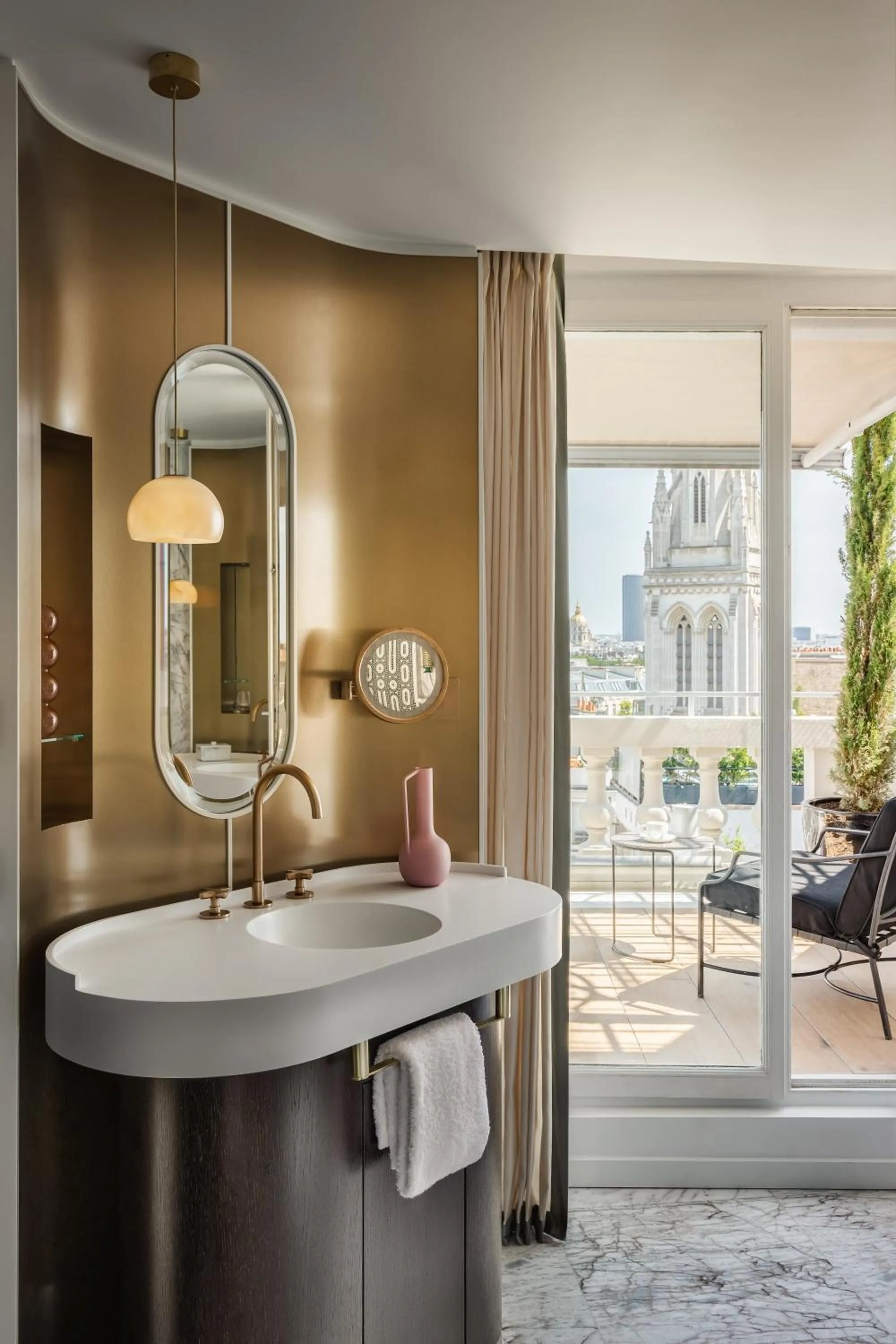 Bathroom in Hôtel De Sers Champs Elysées Paris