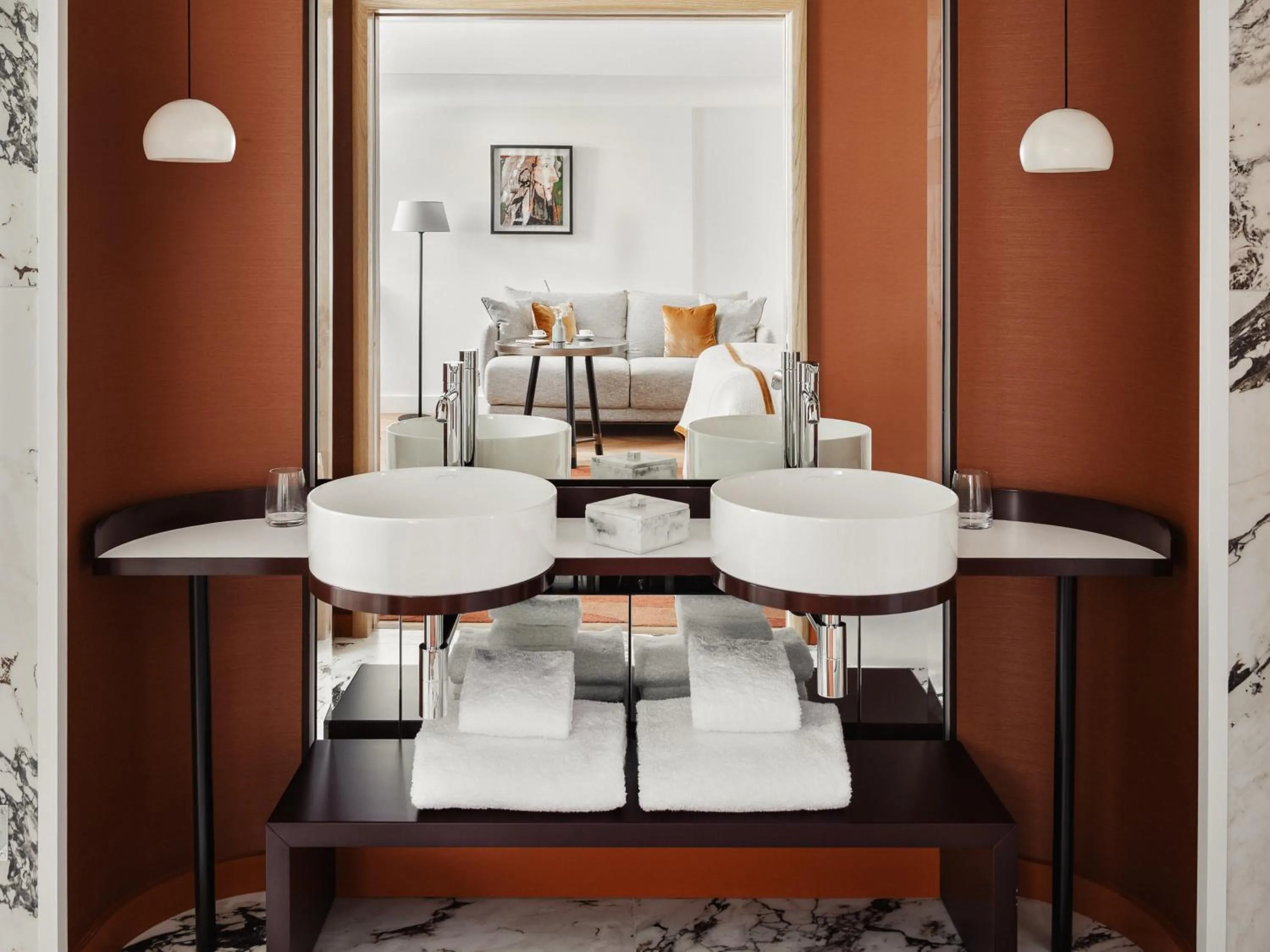 Bathroom in Hôtel De Sers Champs Elysées Paris