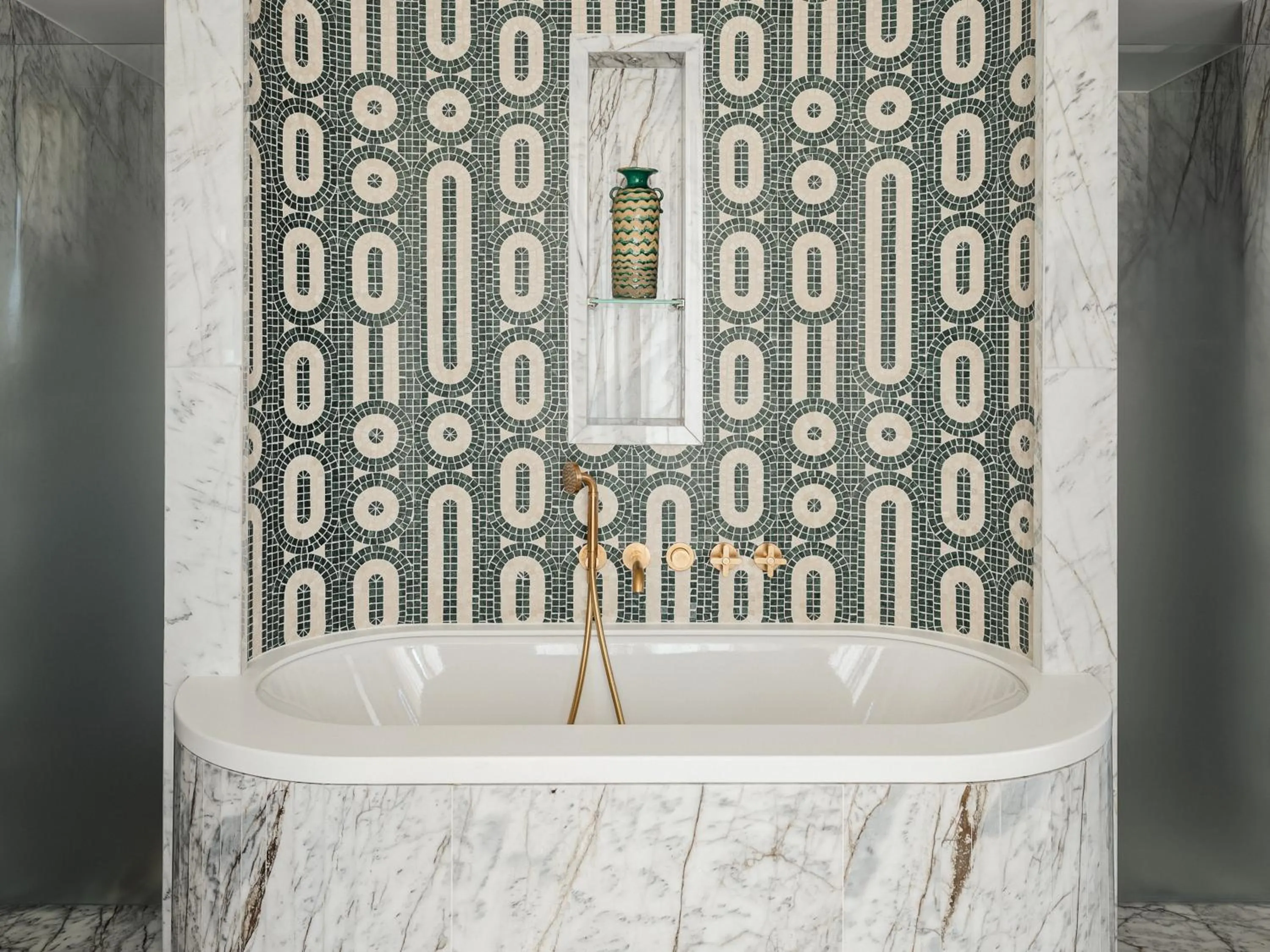 Bath in Hôtel De Sers Champs Elysées Paris