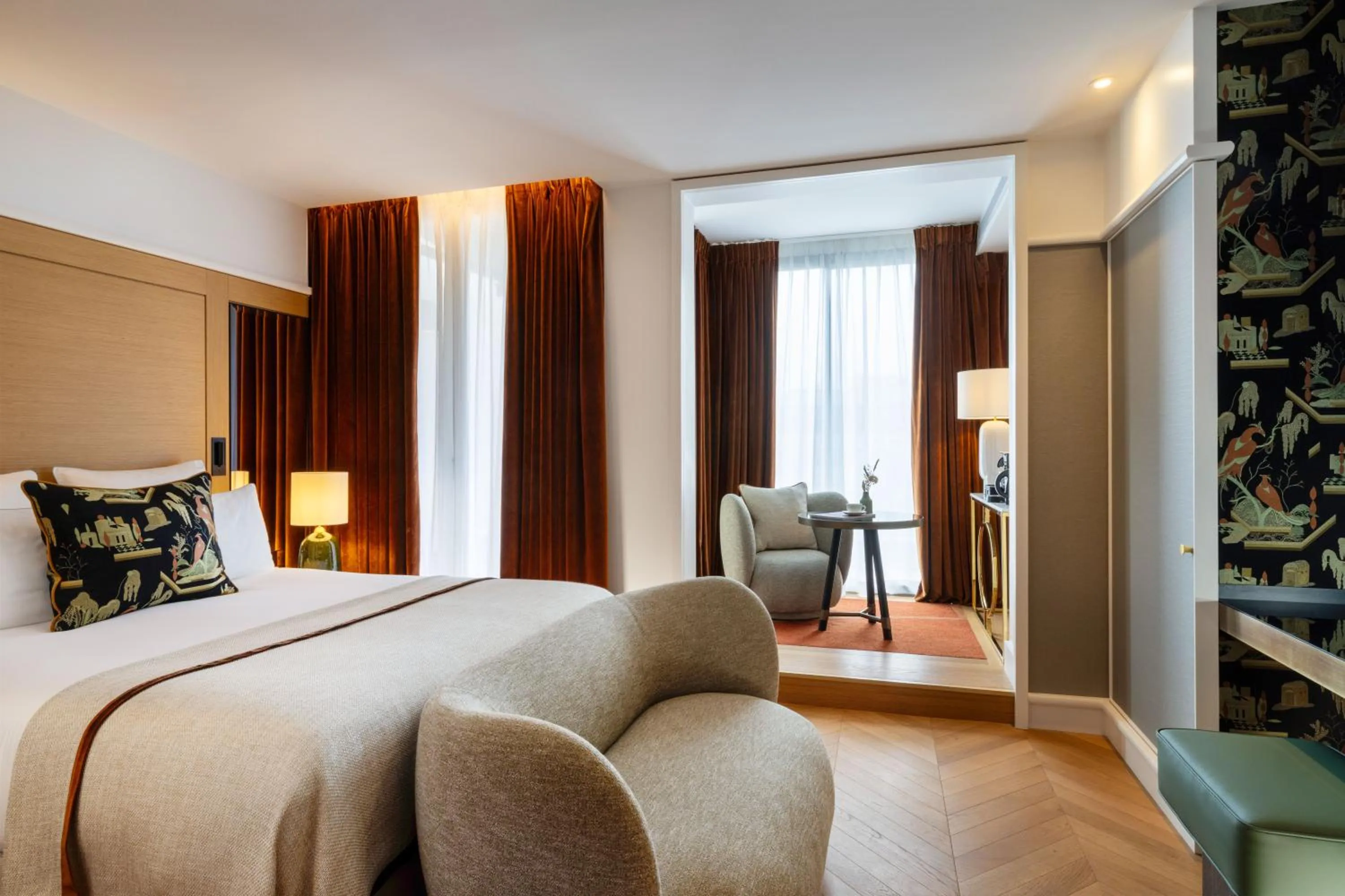 Bedroom, Bed in Hôtel De Sers Champs Elysées Paris