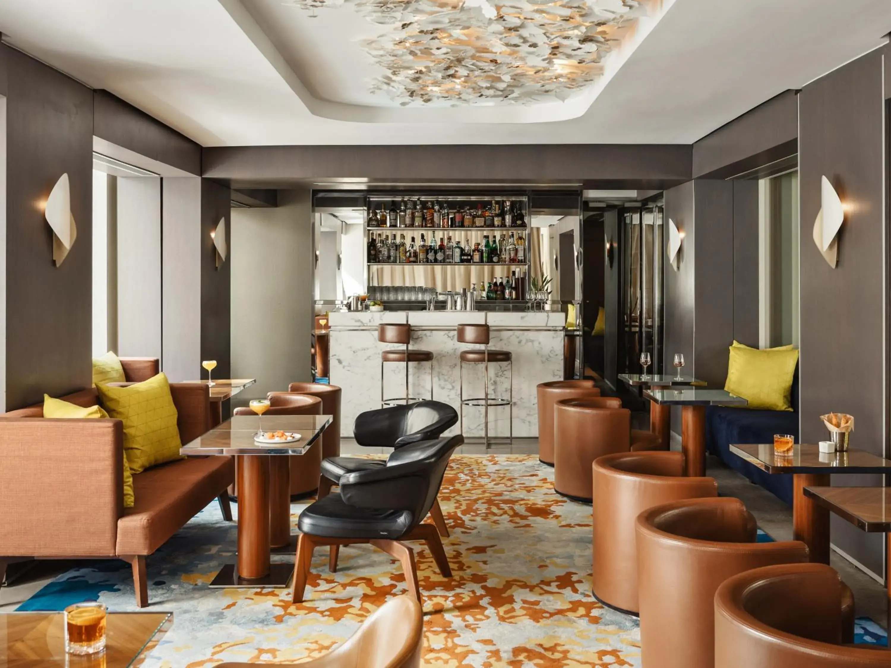 Lounge or bar in Hôtel De Sers Champs Elysées Paris Lounge or bar in Hôtel De Sers Champs Elysées Paris