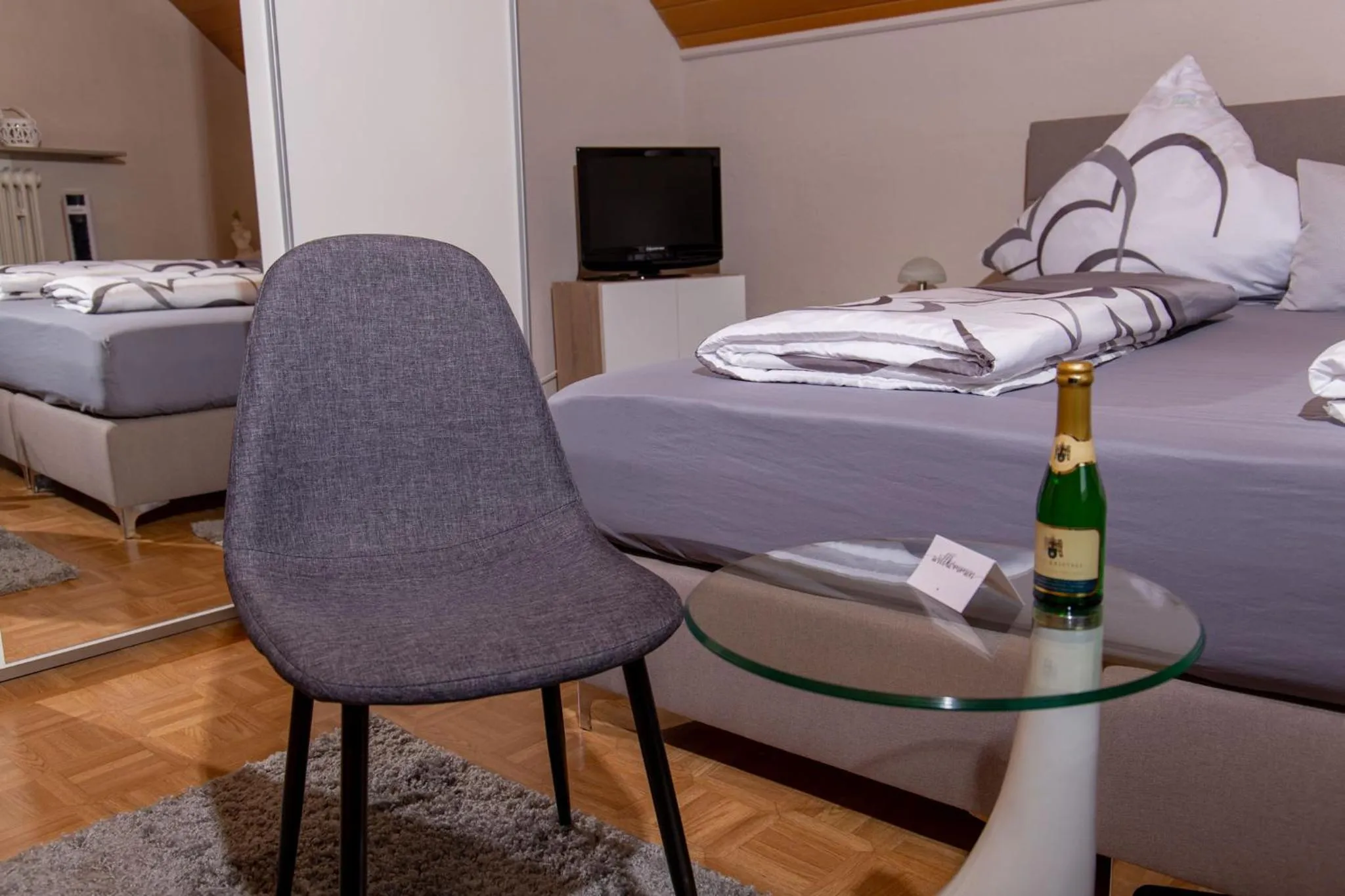 Decorative detail, Bed in Moselhaus