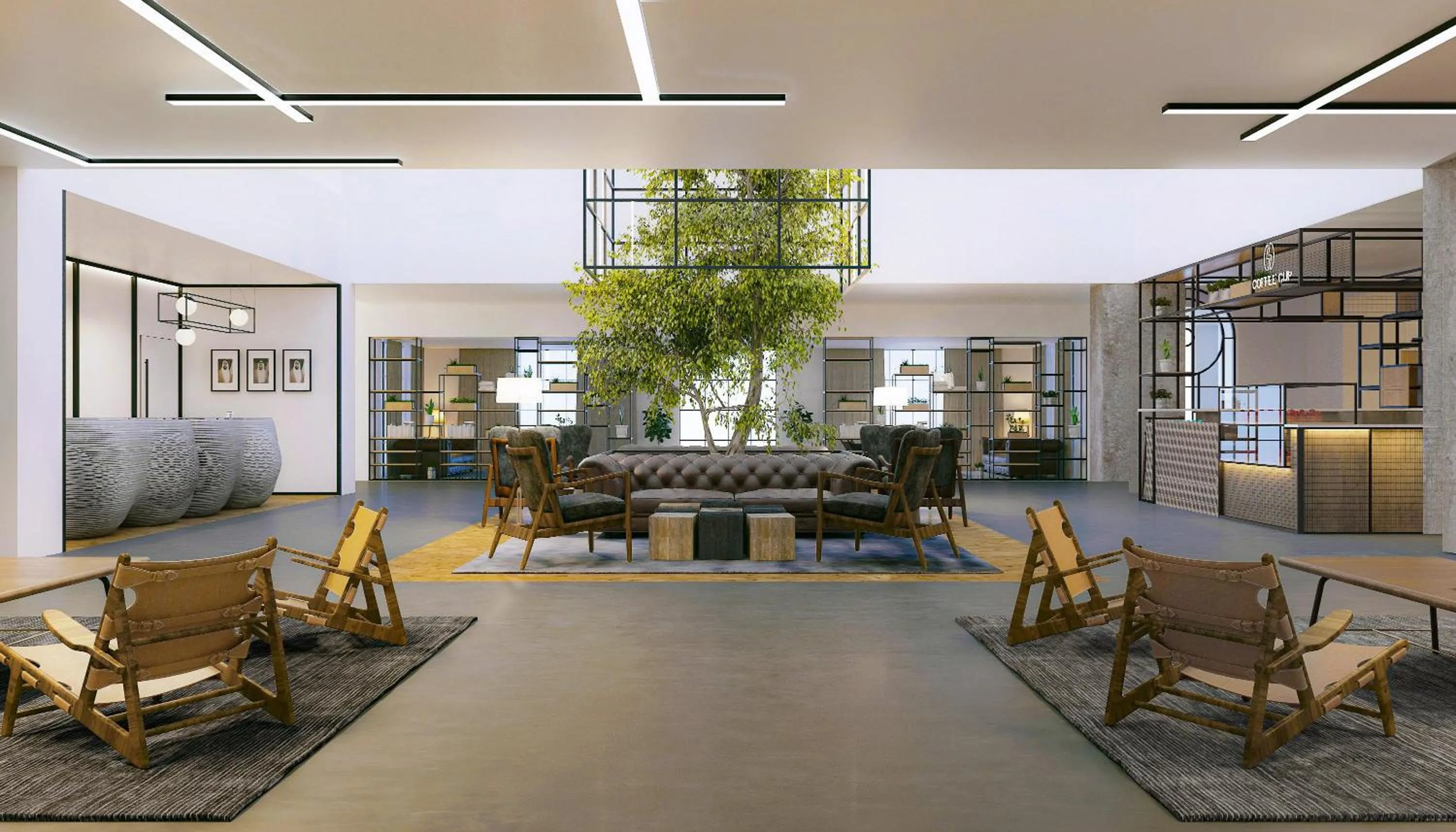 Lobby or reception in JA The Manor Hotel, Dubai