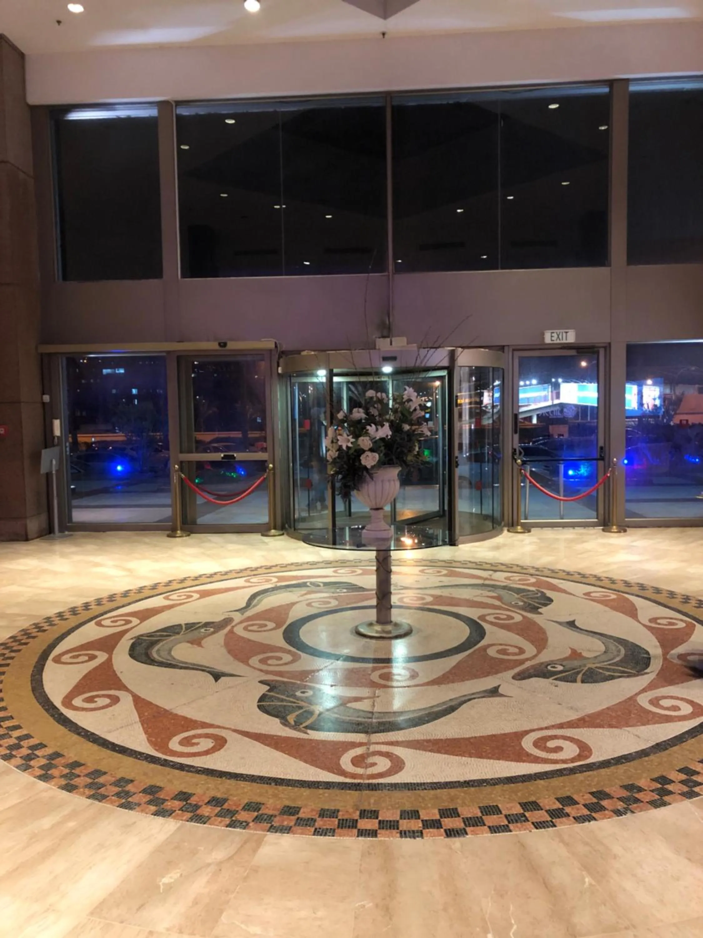 Lobby or reception in Almog Tower