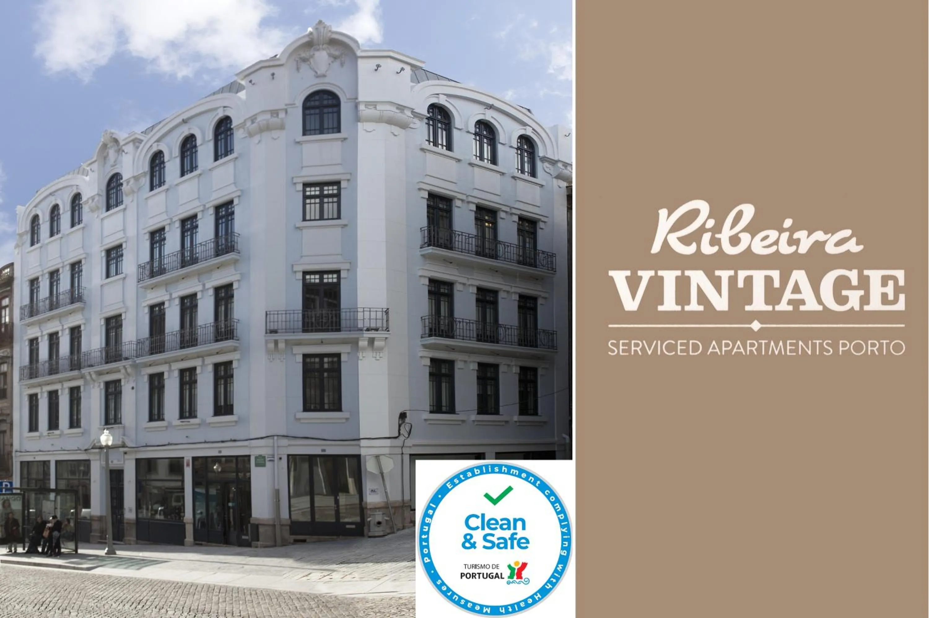 Facade/entrance in RVA - Porto Central Flats