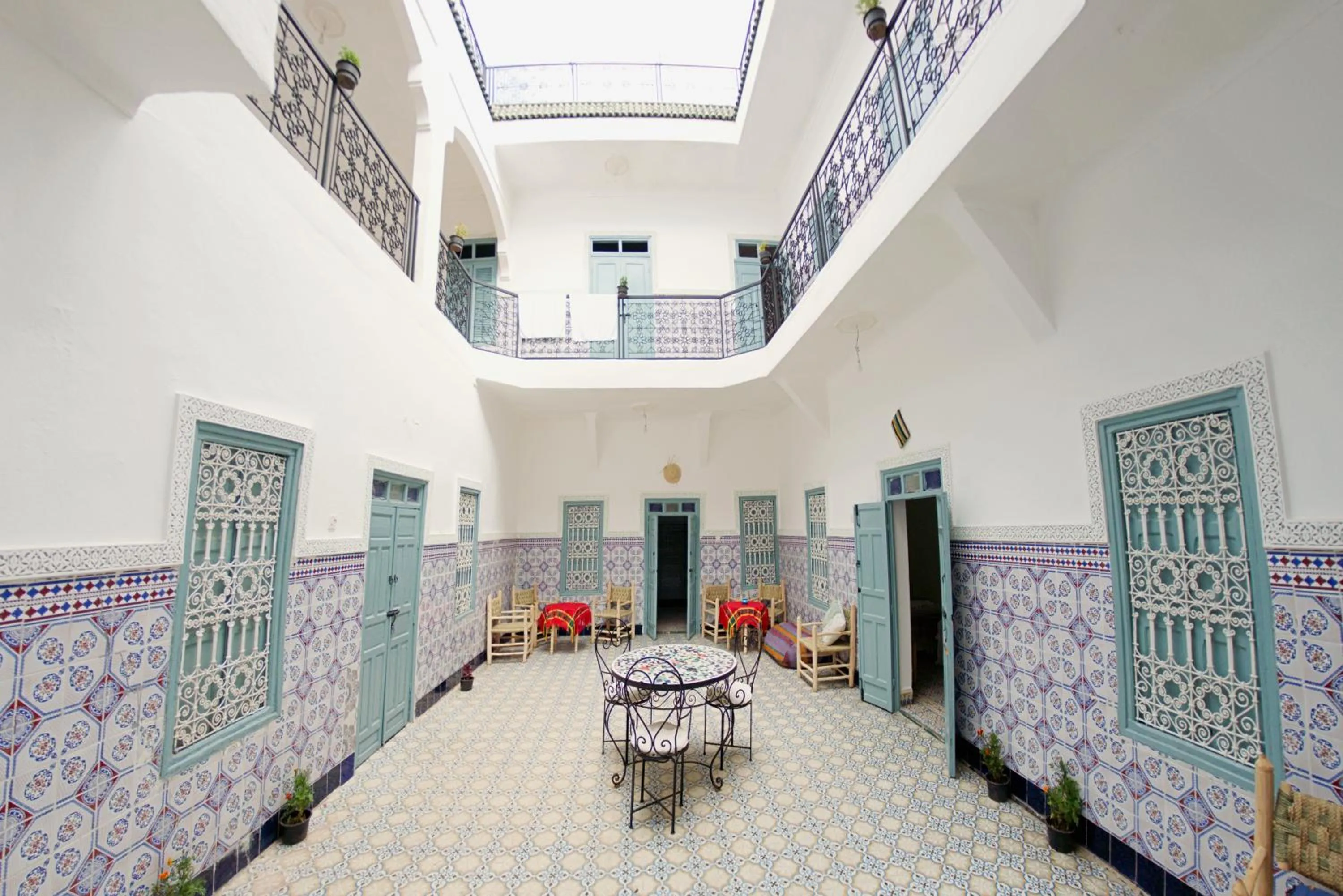 Seating area in Hostel BE 20
