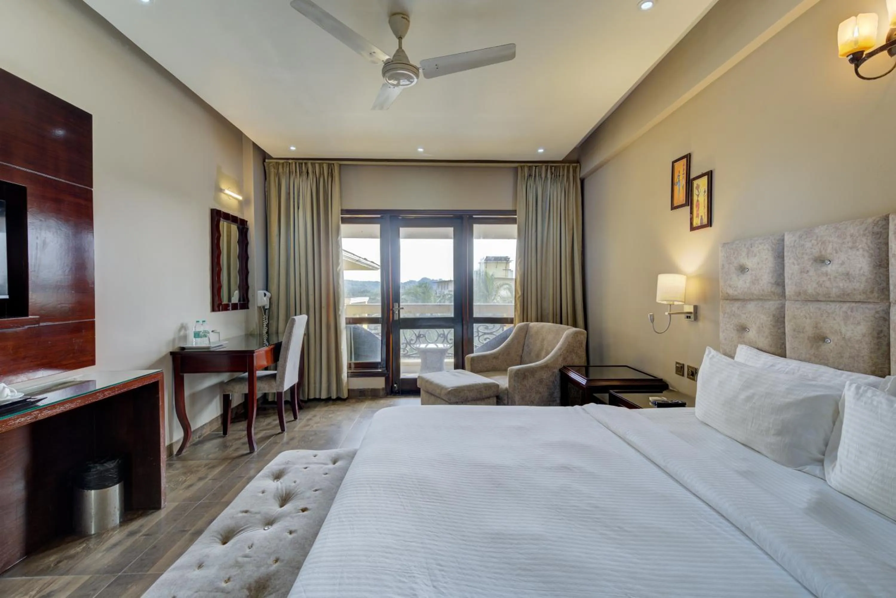 Bed in De Alturas Resort