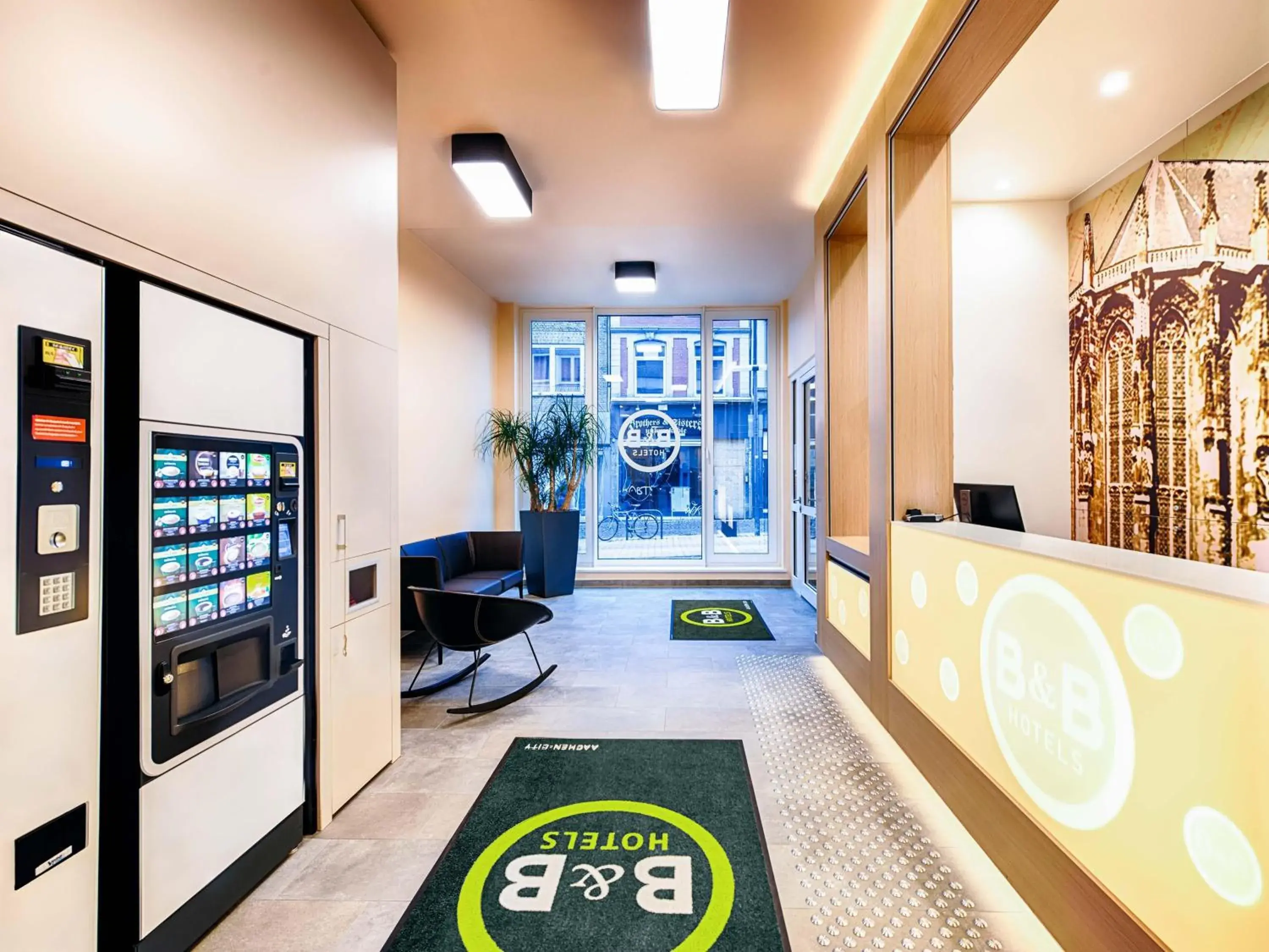 Lobby or reception in B&B Hotel Aachen-City Lobby or reception in B&B Hotel Aachen-City