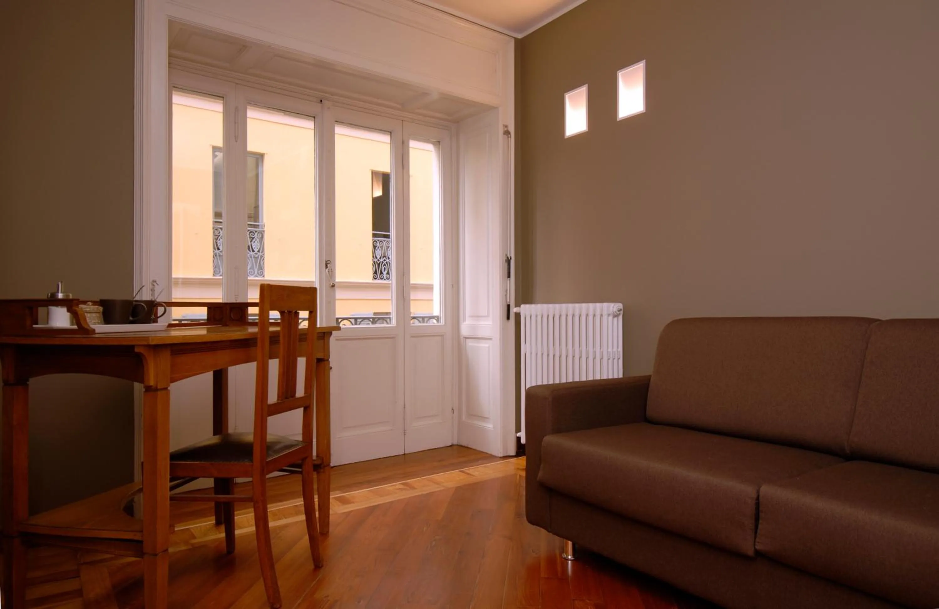 Seating area in B&B Residenza Cavour