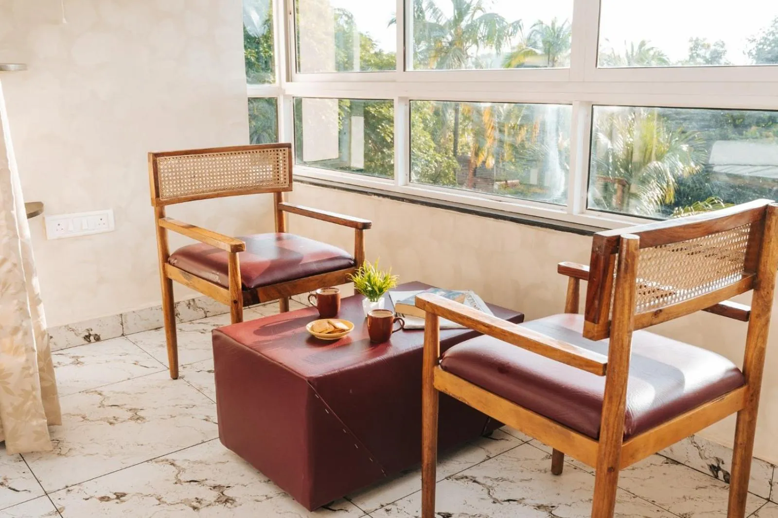 Balcony/Terrace in Sea View Holiday Vagator