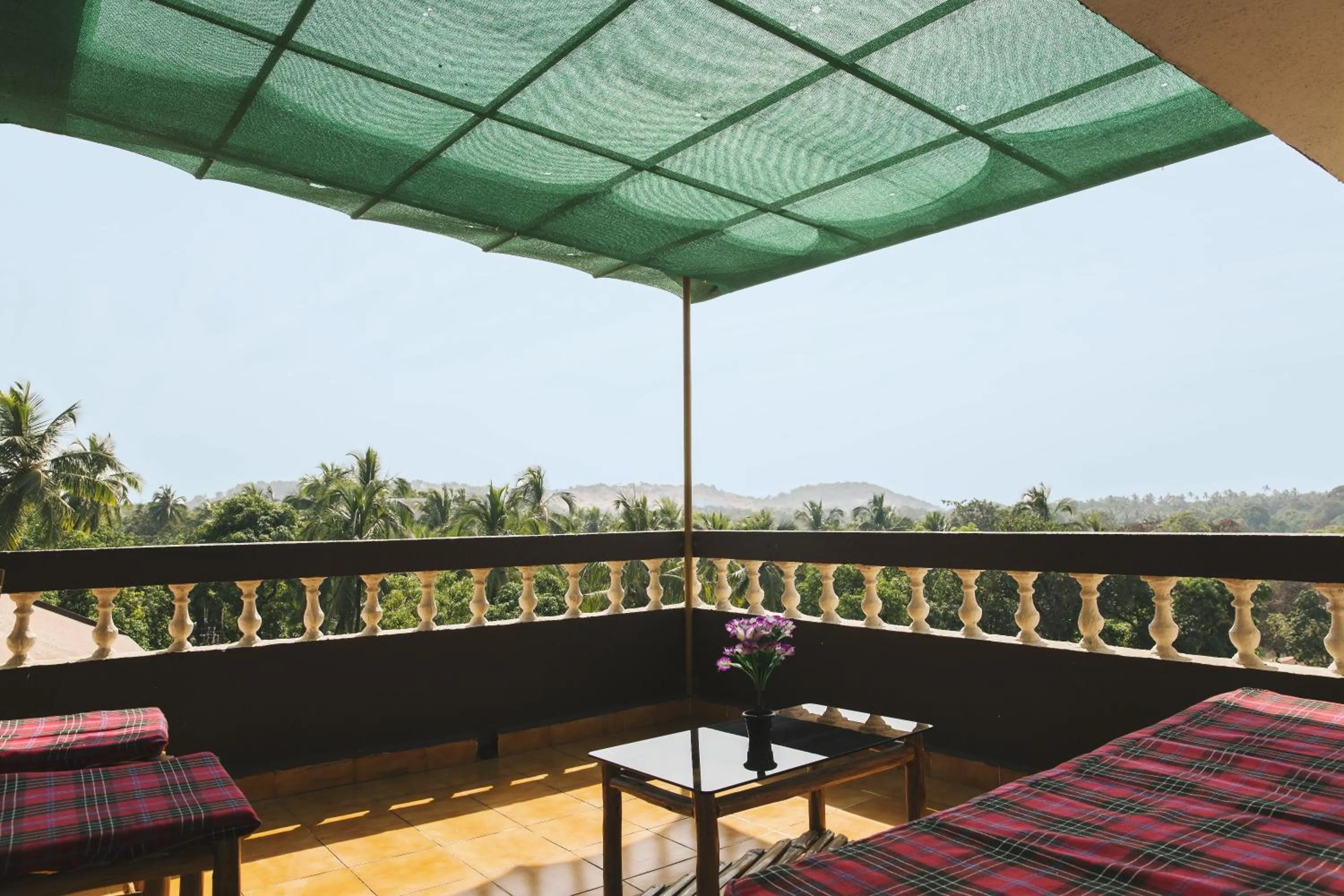 Patio in Sea View Holiday Vagator