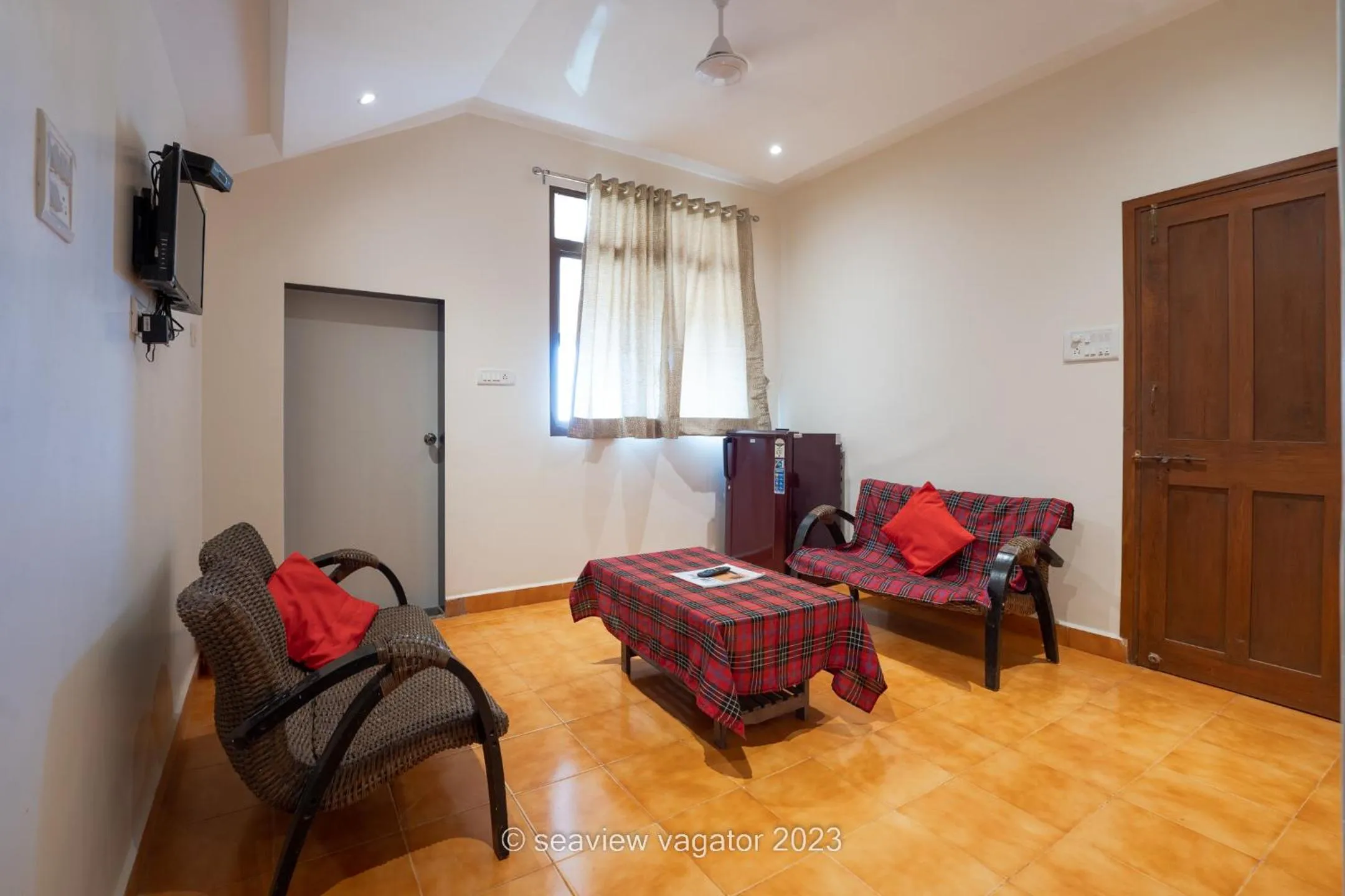 Living room in Sea View Holiday Vagator
