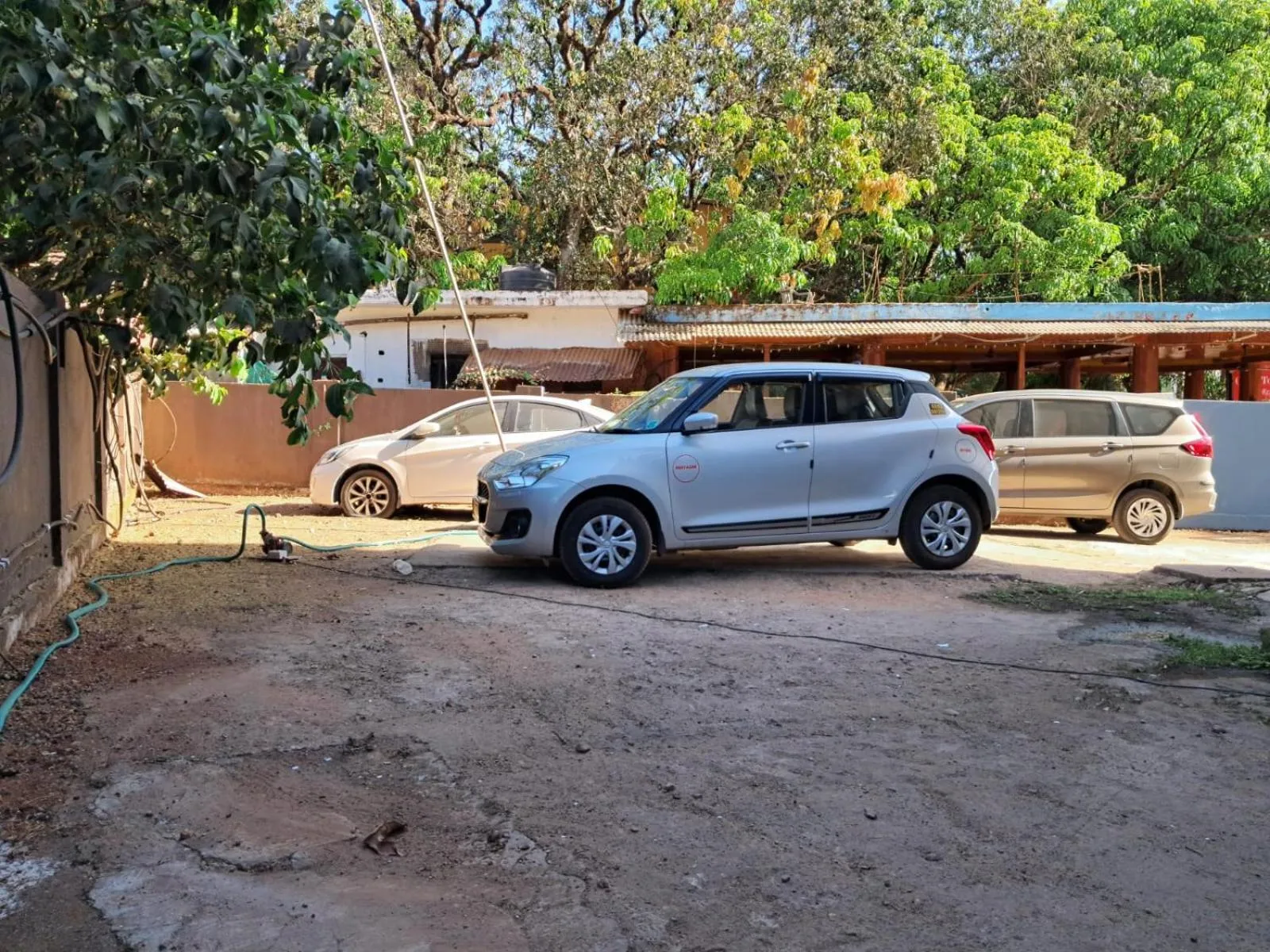 Parking in Sea View Holiday Vagator