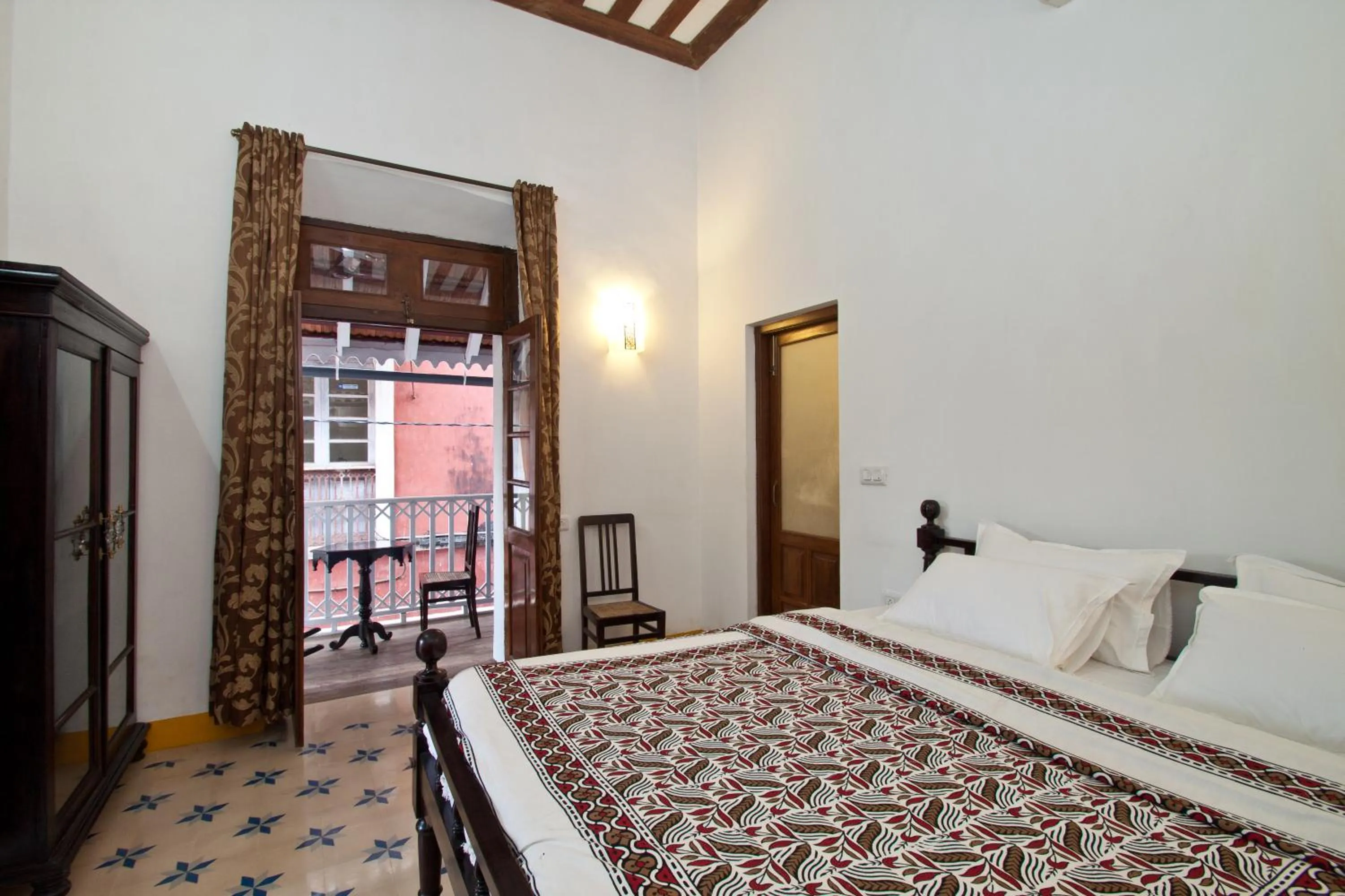 Bed in Hospedaria Abrigo De Botelho