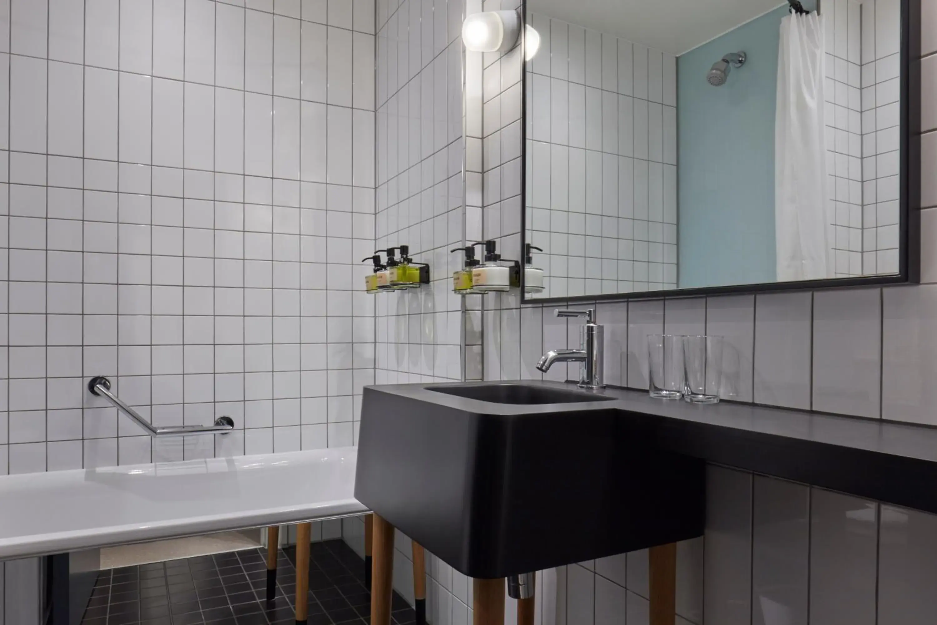 Bathroom in One Hundred Shoreditch Bathroom in One Hundred Shoreditch