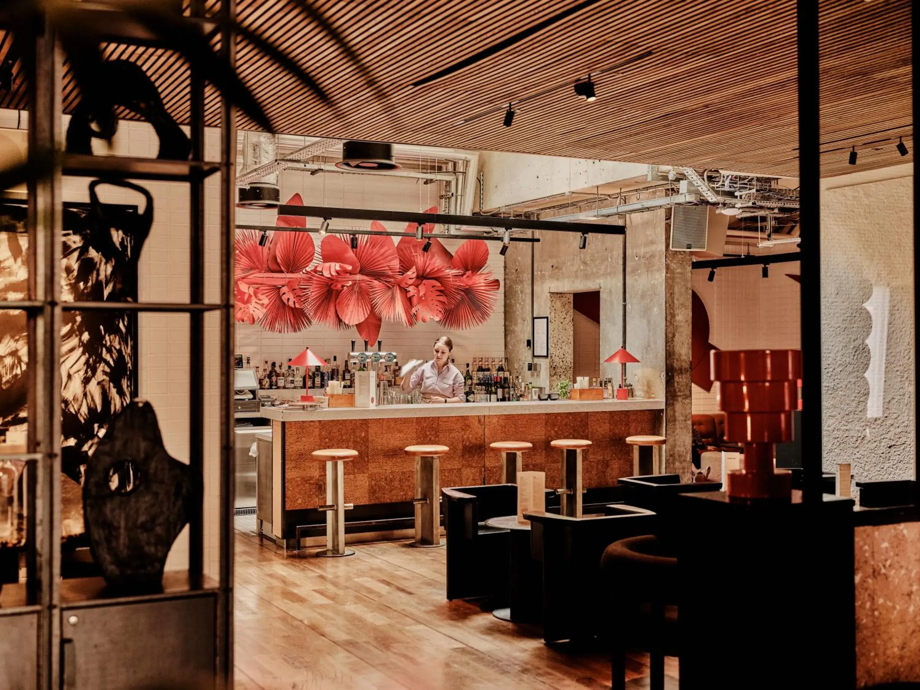 Lounge or bar in One Hundred Shoreditch Lounge or bar in One Hundred Shoreditch