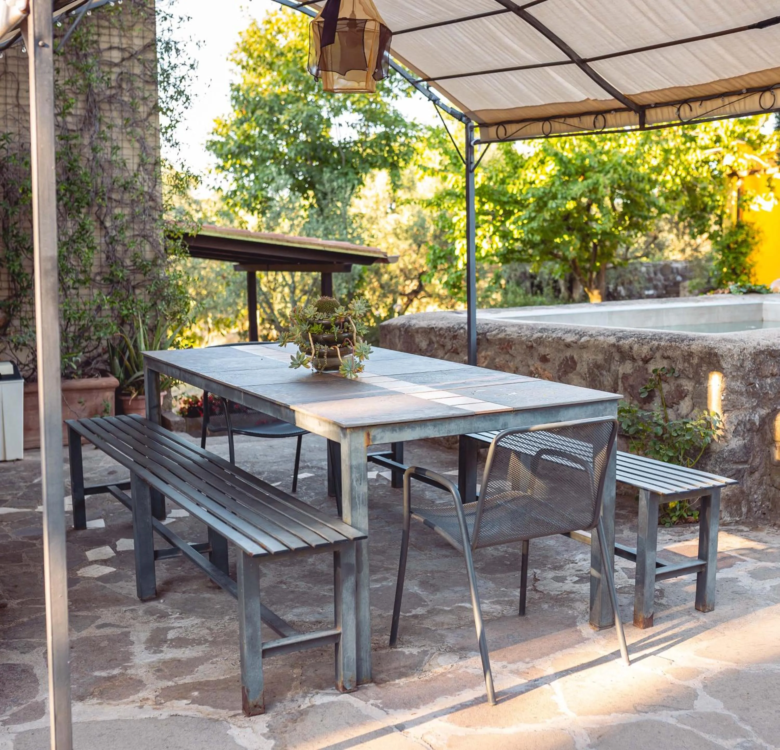 Patio in Le Pozze Terme B&B