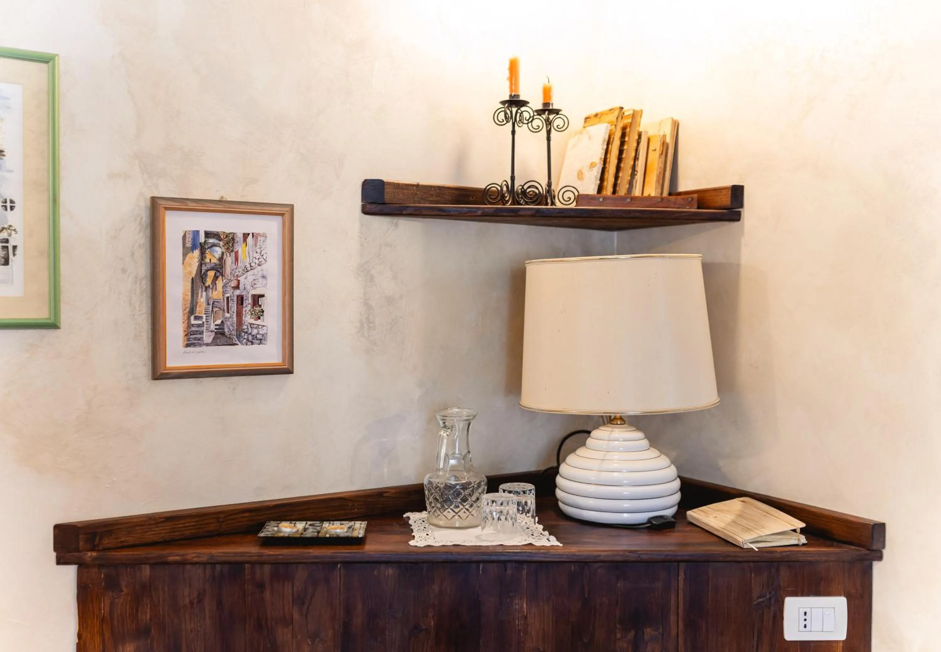 Decorative detail in Le Pozze Terme B&B