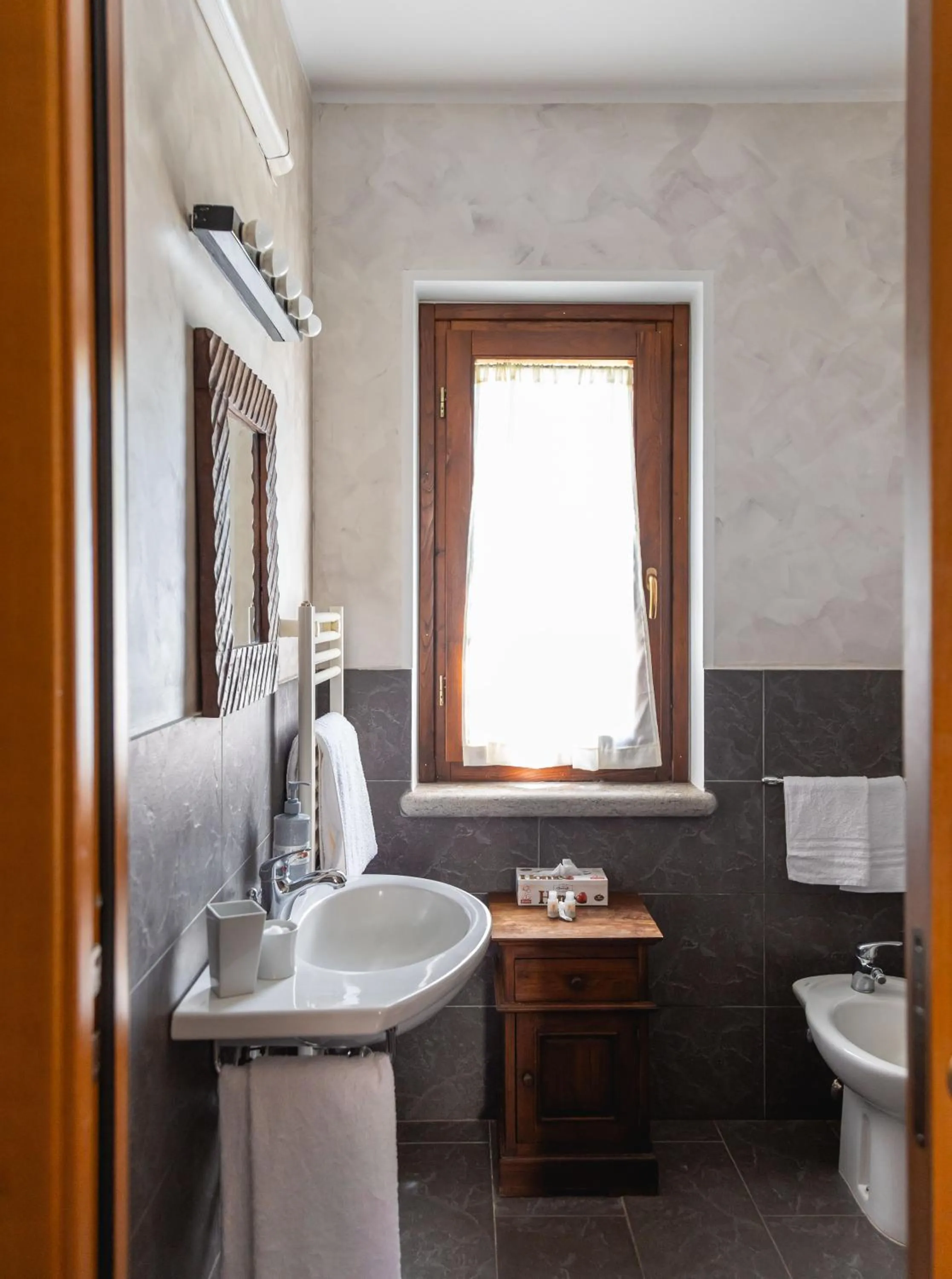 Toilet in Le Pozze Terme B&B