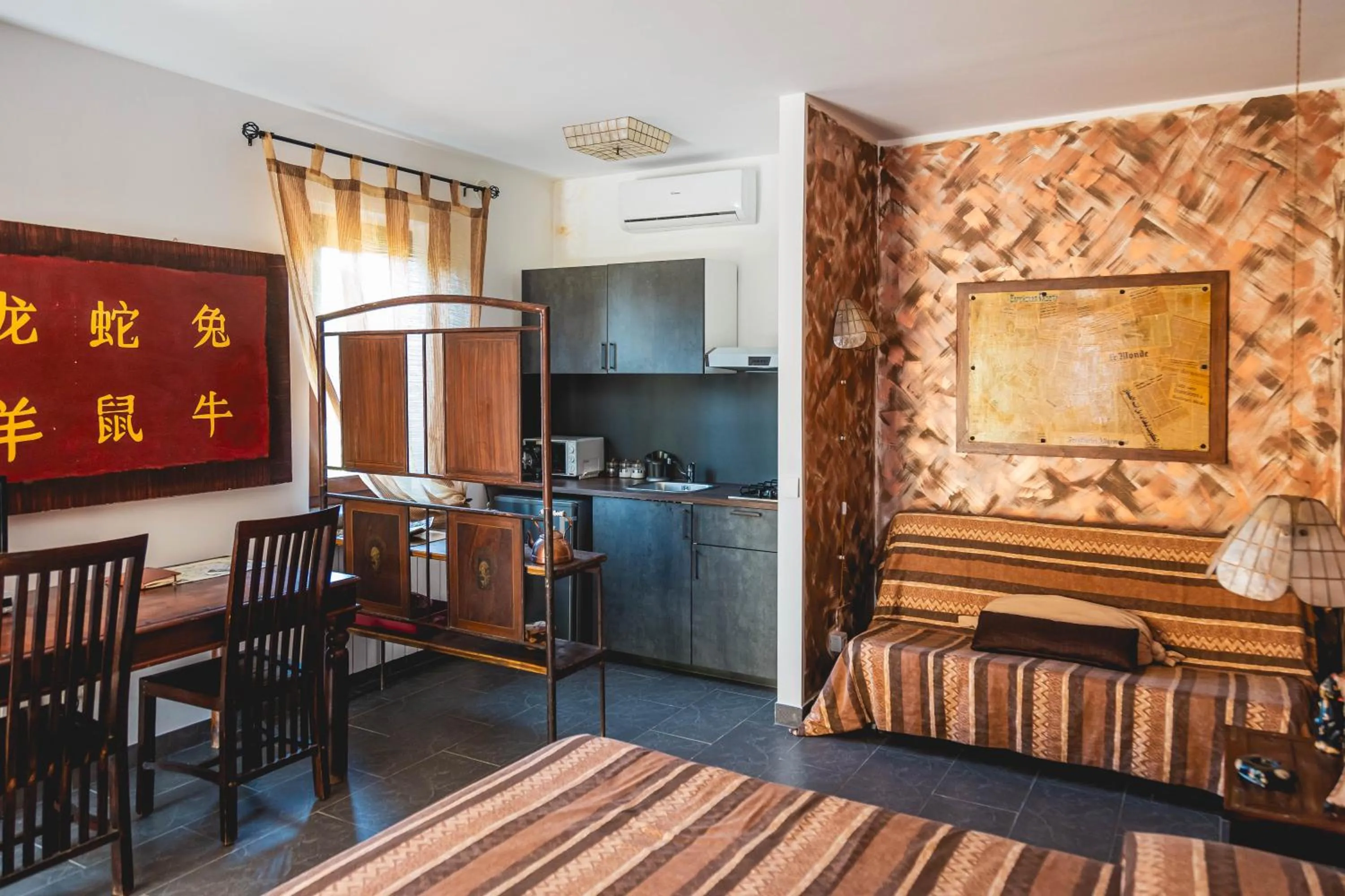 Kitchen or kitchenette in Le Pozze Terme B&B