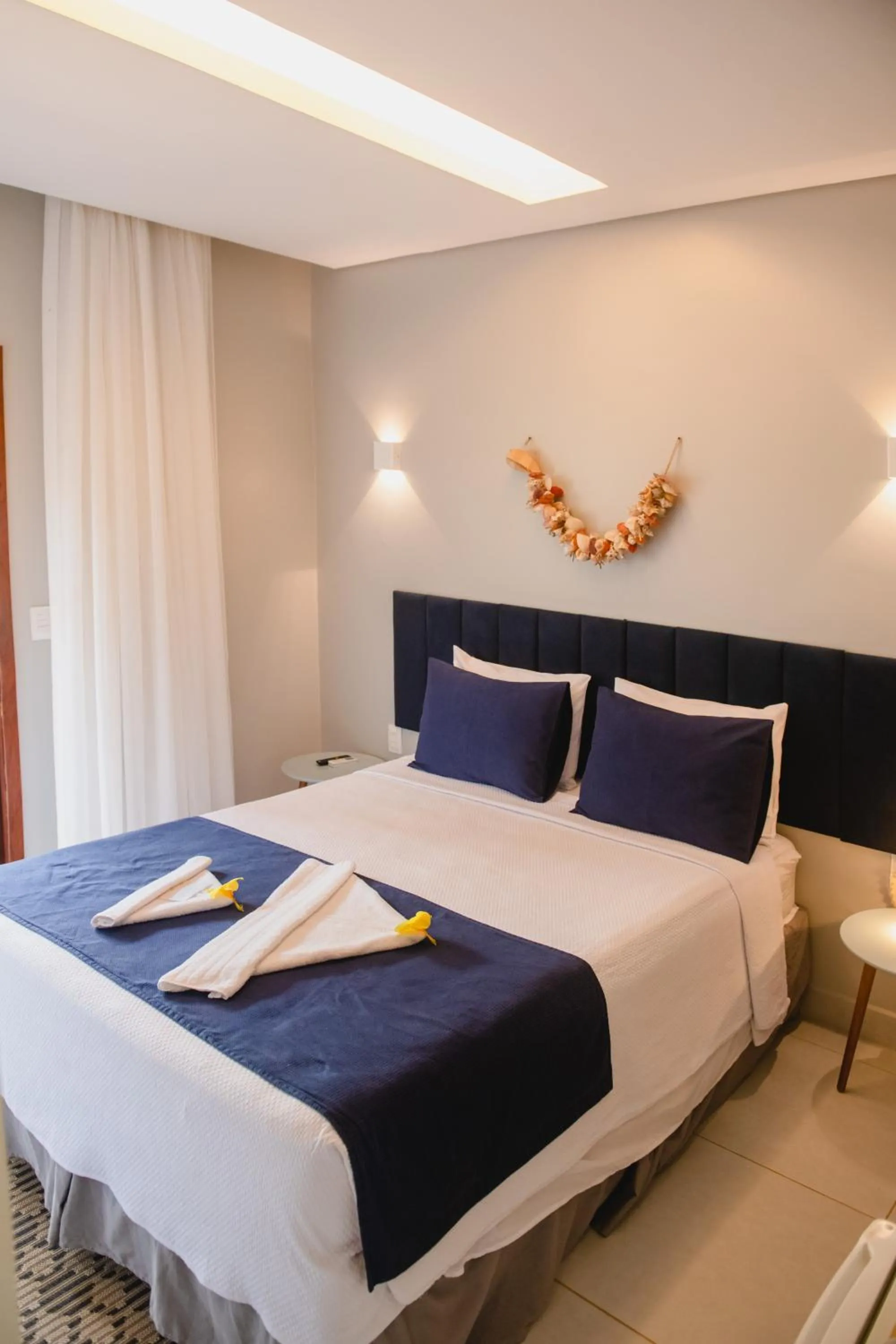 Bed in Pousada da Mana