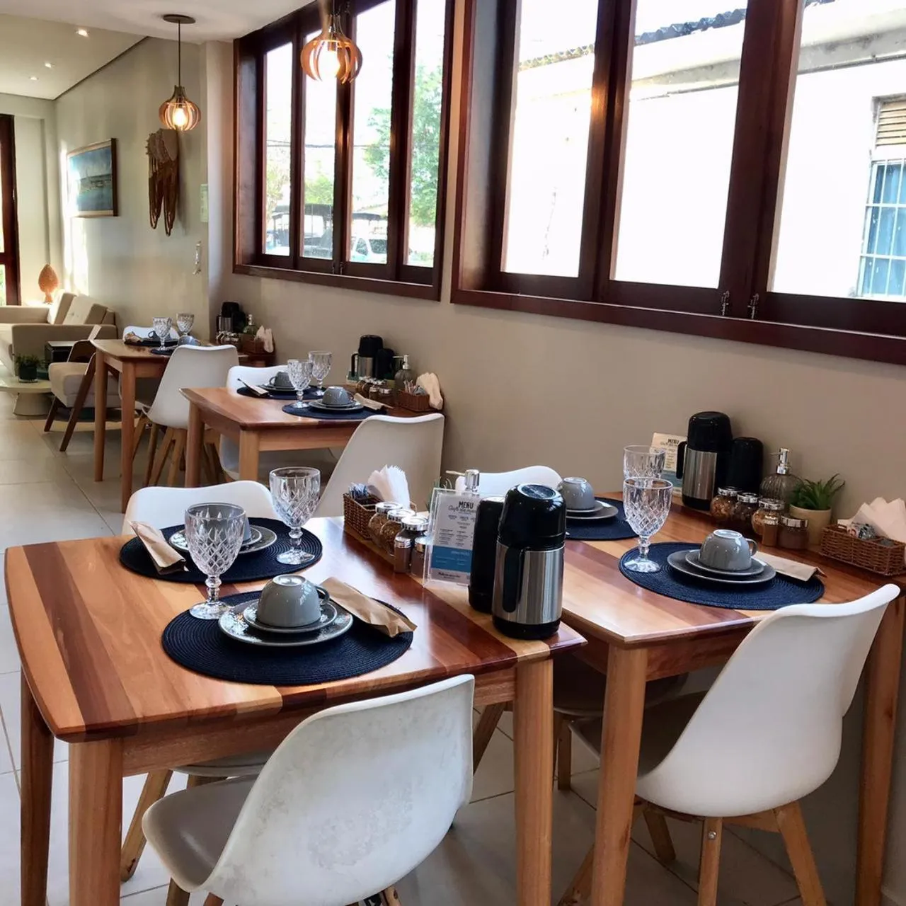 Coffee/tea facilities in Pousada da Mana