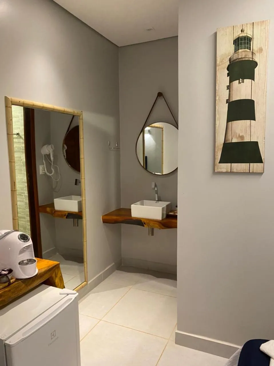 Bathroom in Pousada da Mana