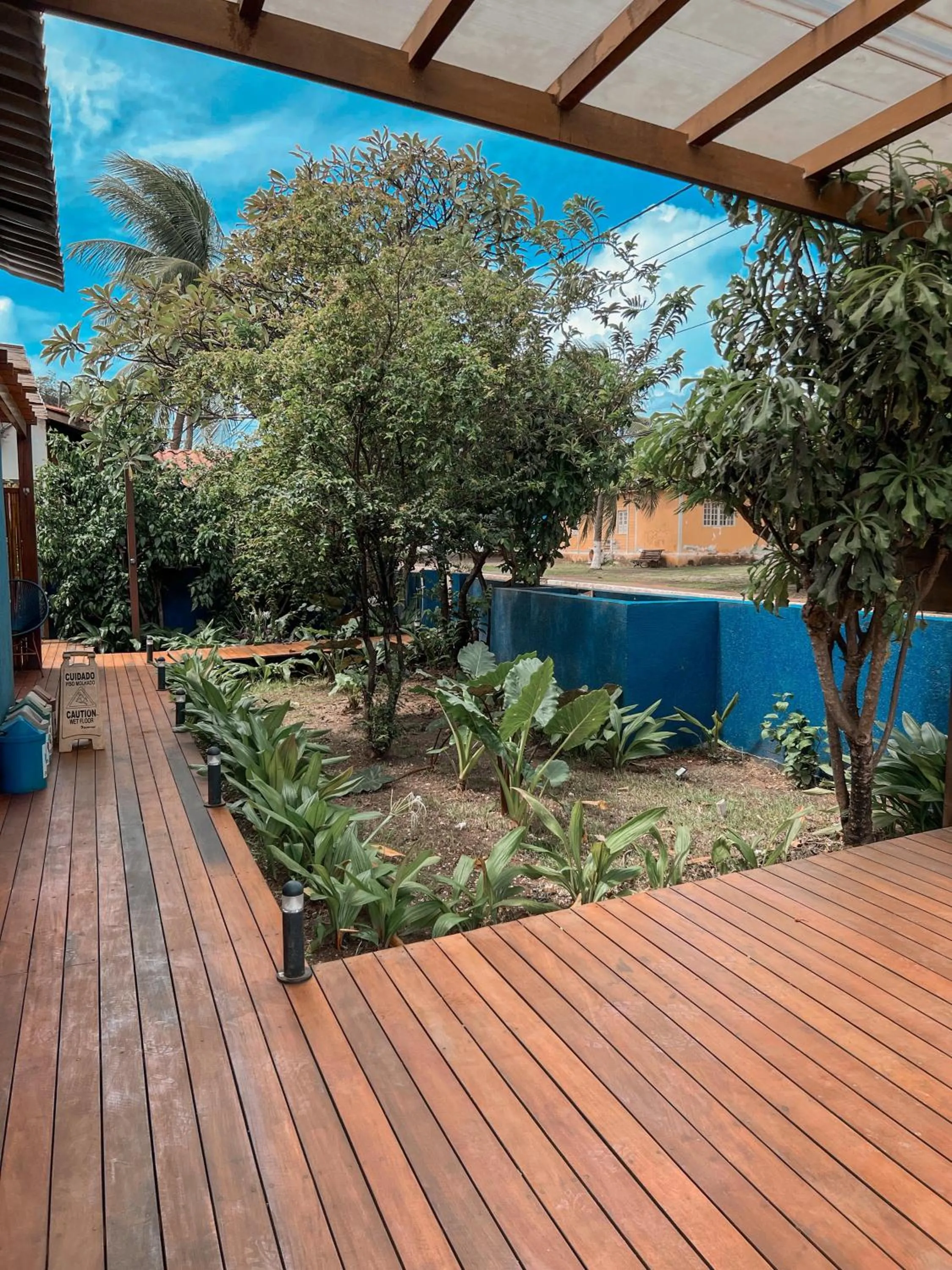 Balcony/Terrace in Pousada da Mana