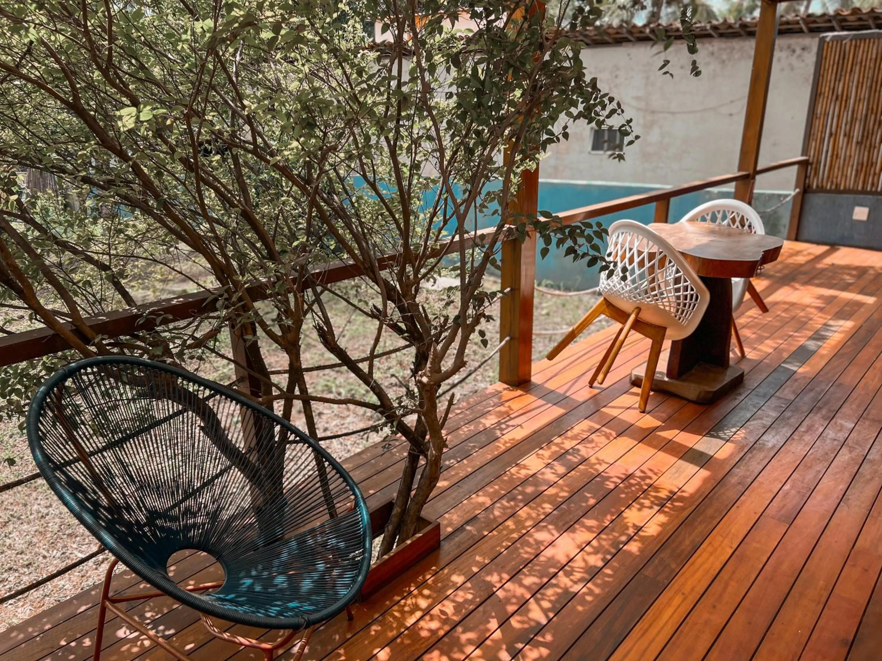 Balcony/Terrace in Pousada da Mana