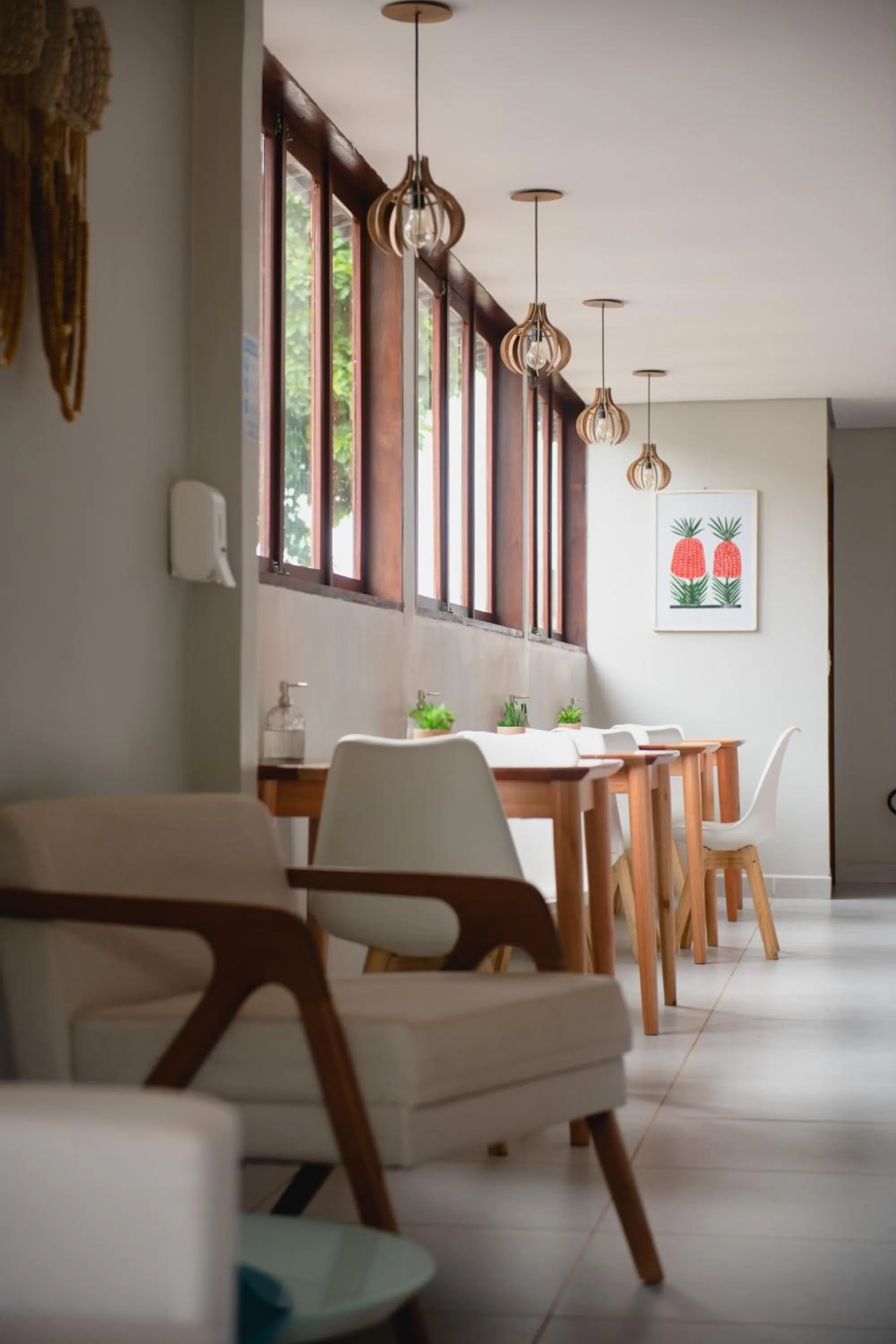 Living room in Pousada da Mana