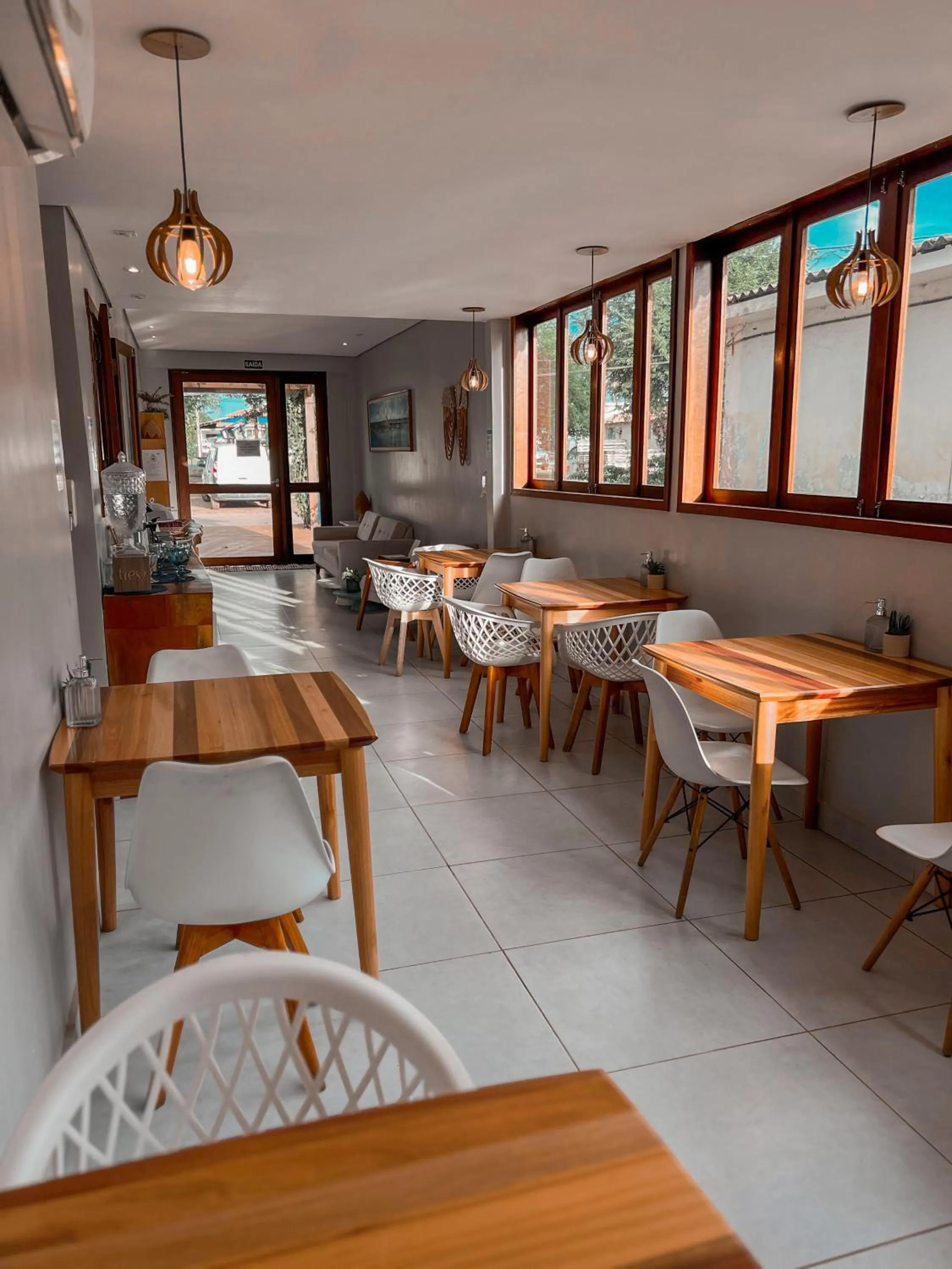 Dining area in Pousada da Mana