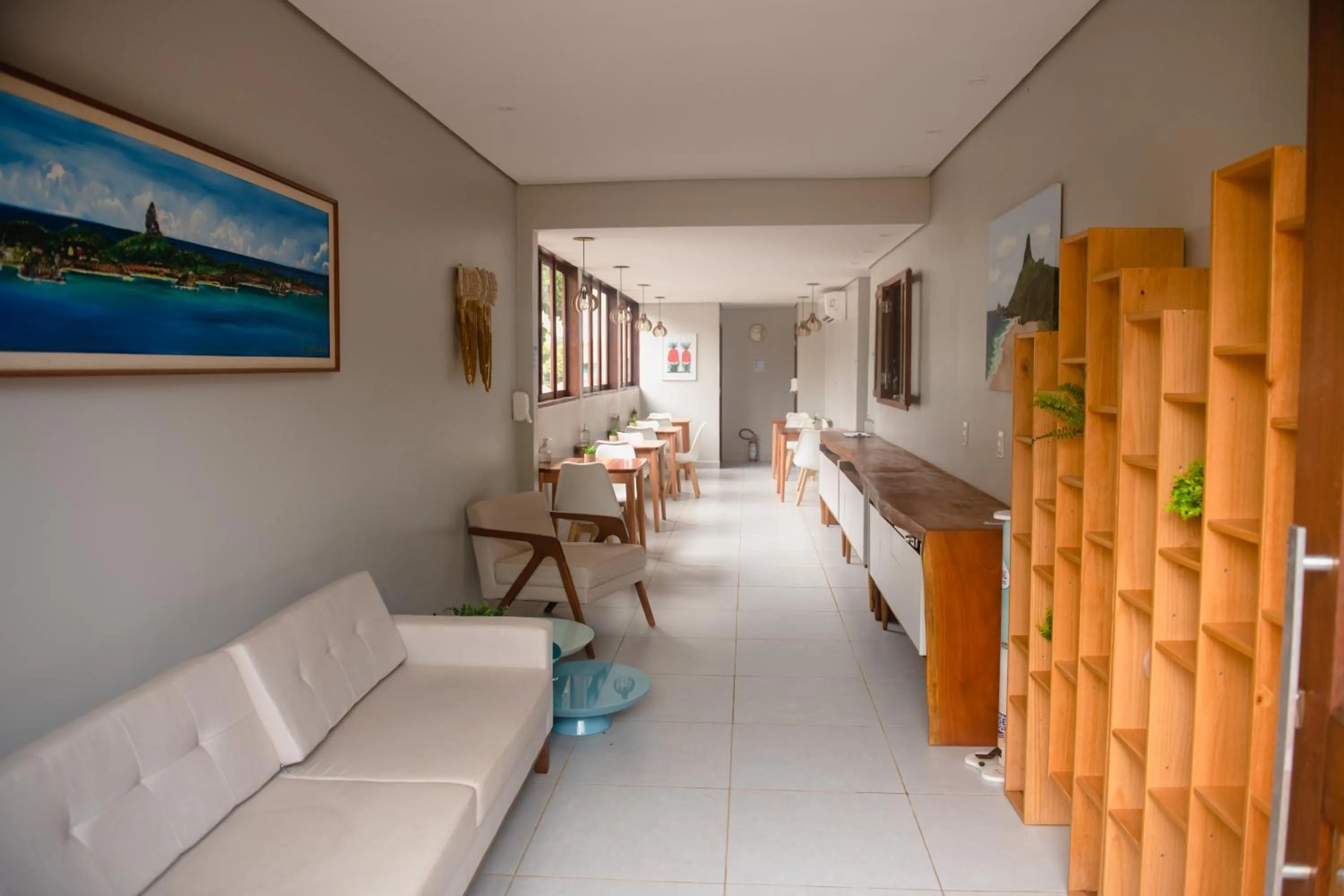 Living room in Pousada da Mana