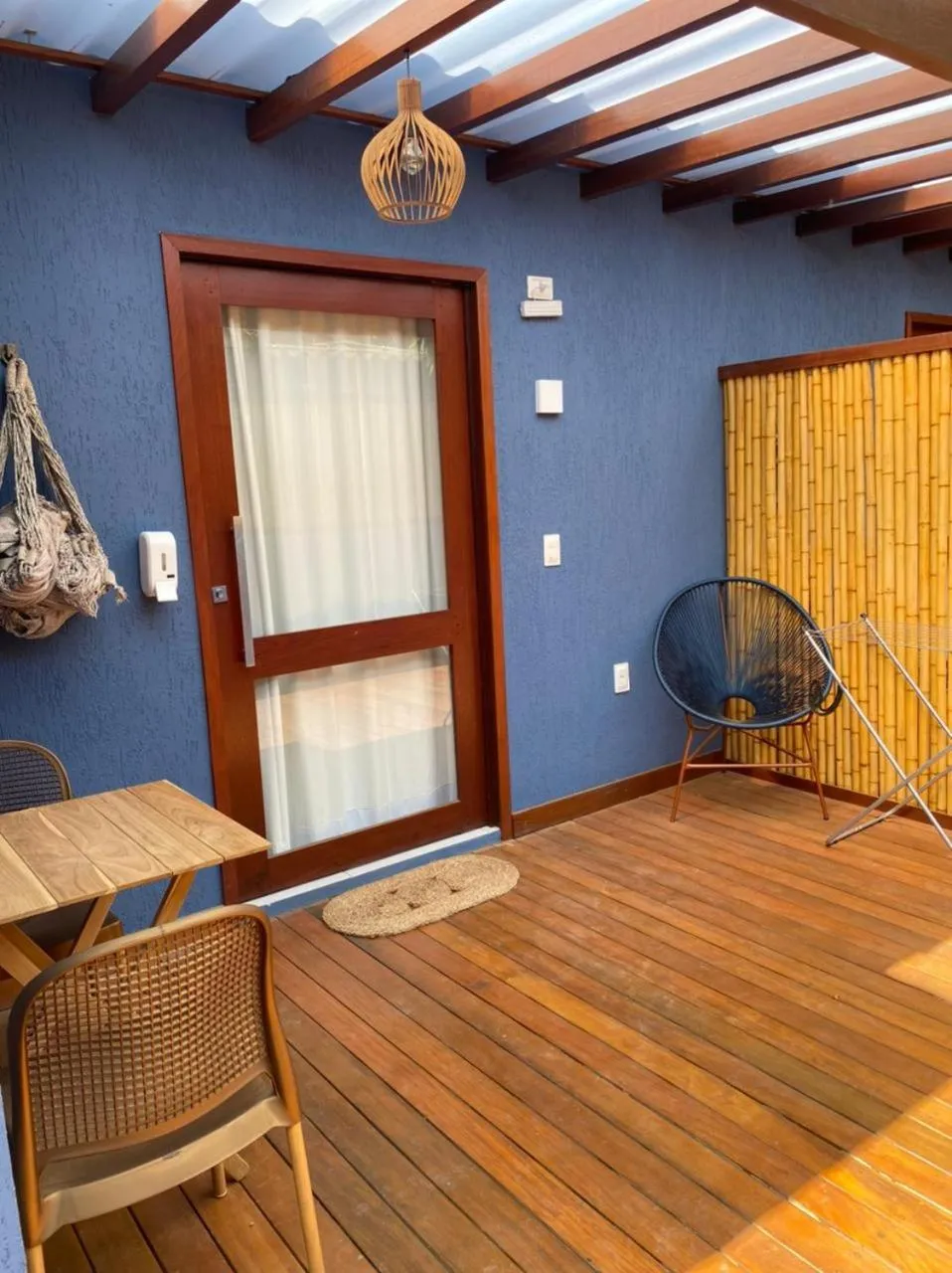 Balcony/Terrace in Pousada da Mana