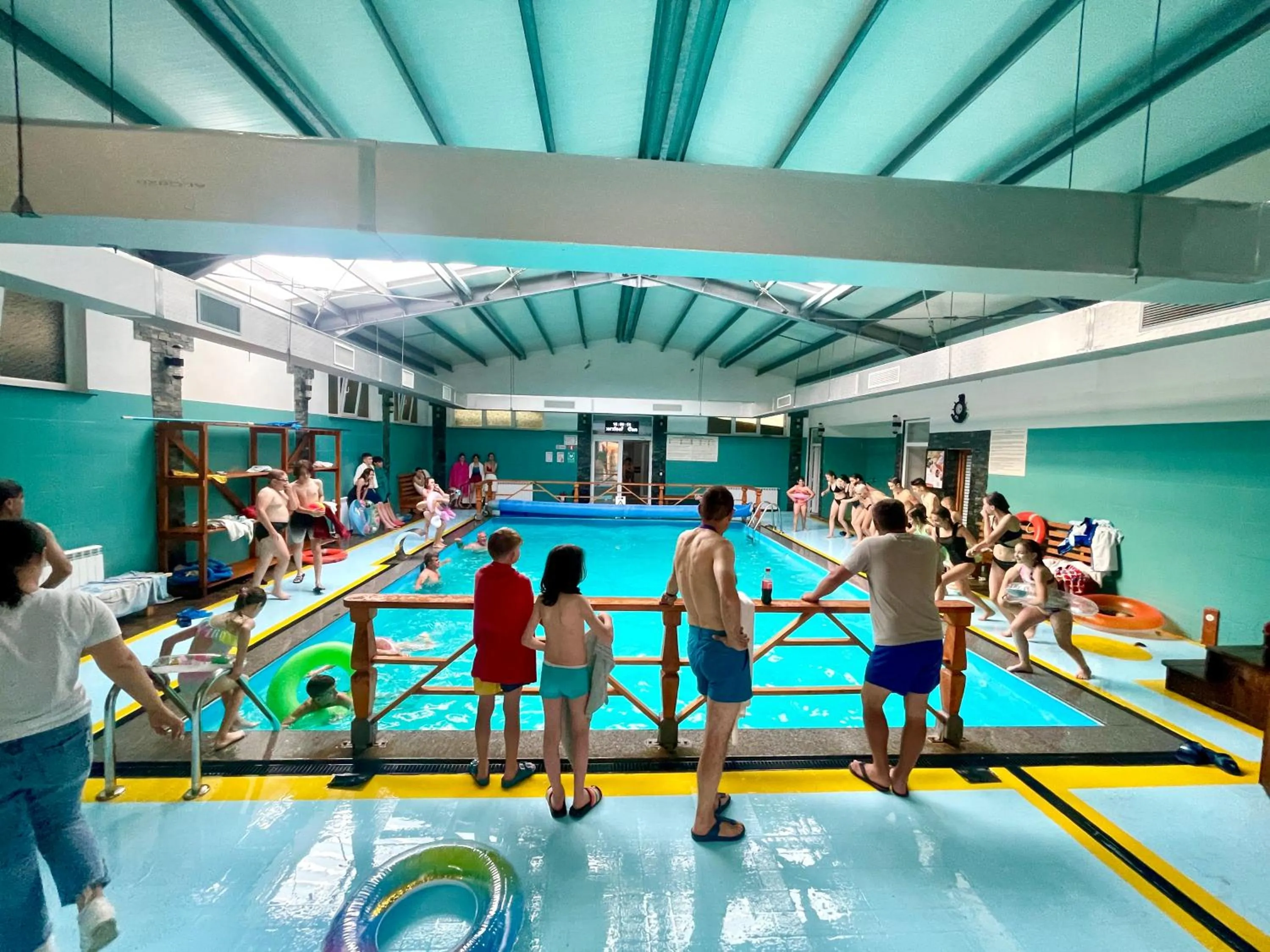 Swimming pool in Cabana Sura Getilor Arinis