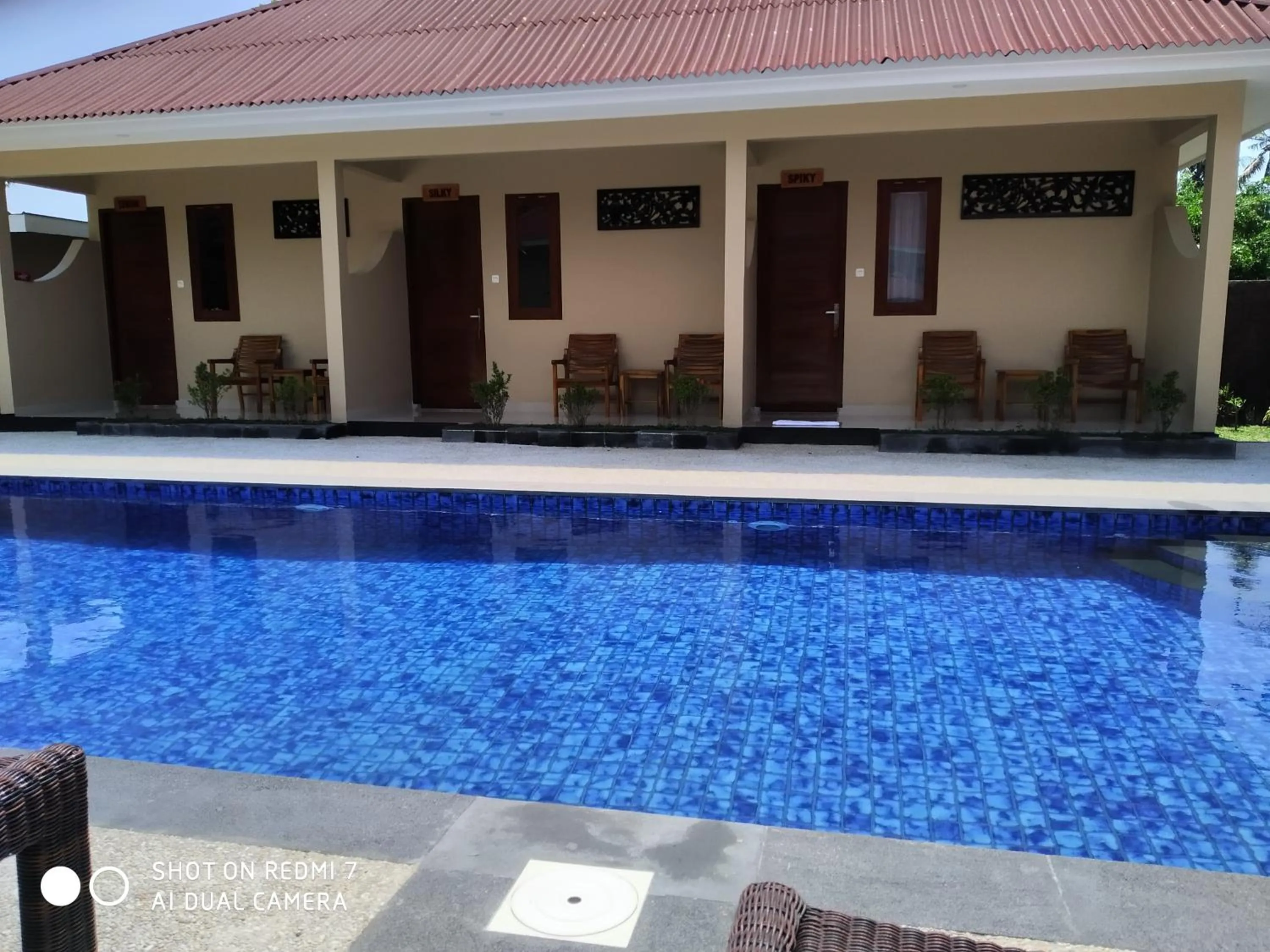 Swimming pool in villa tom and jerry