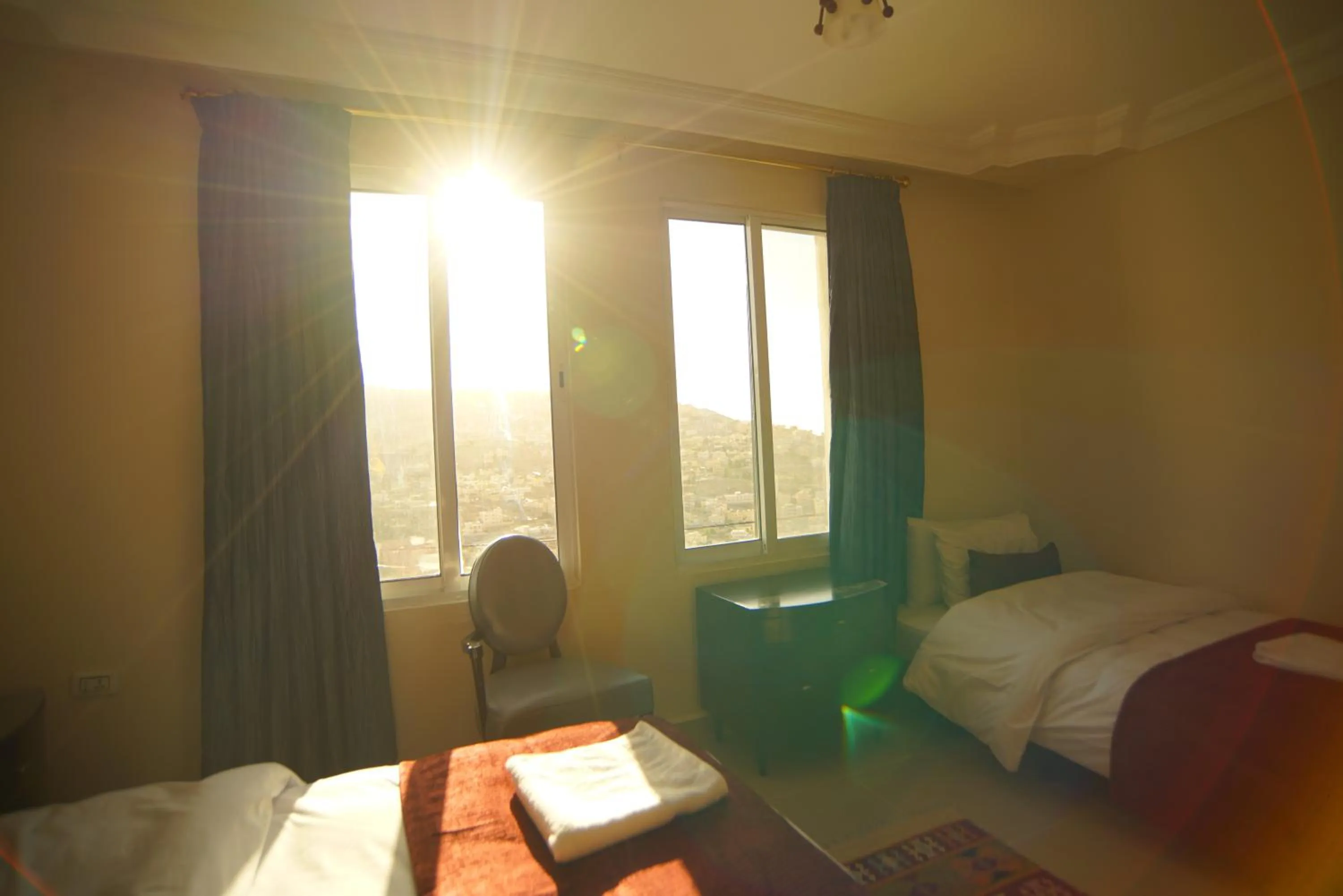 City view, Bed in Over Mountains Hotel