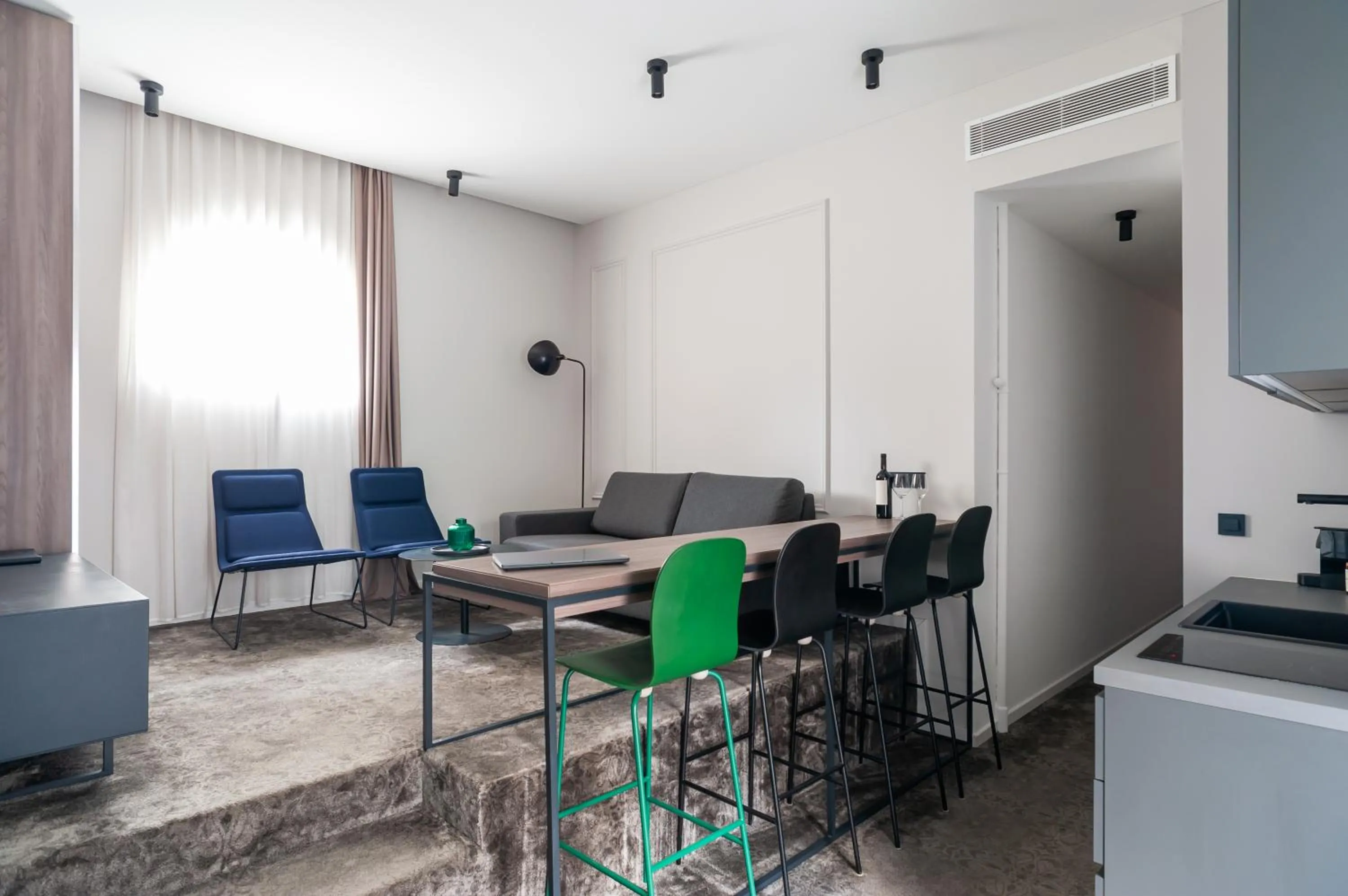 Living room in MANDA Heritage Hotel