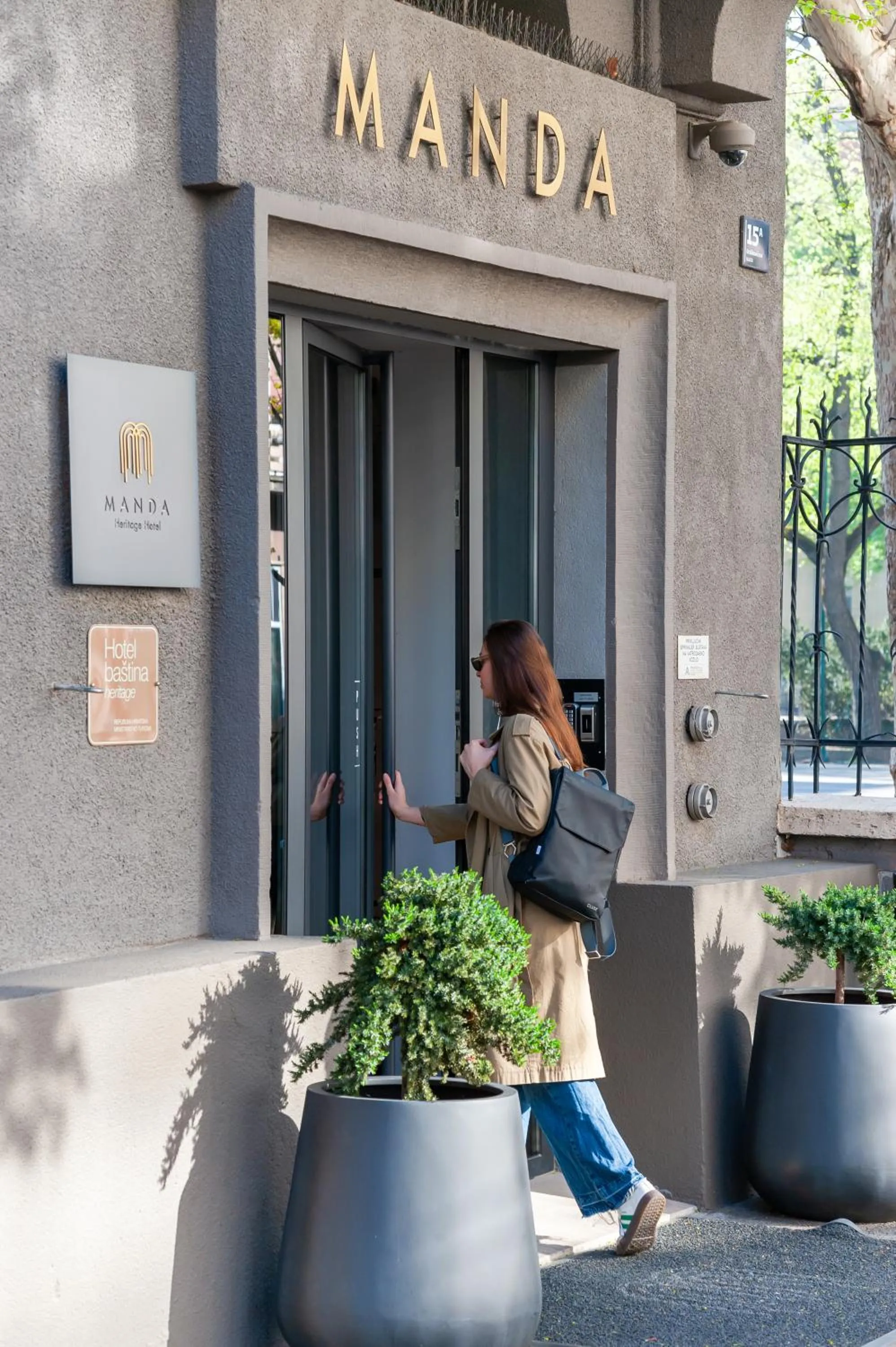 Property building in MANDA Heritage Hotel