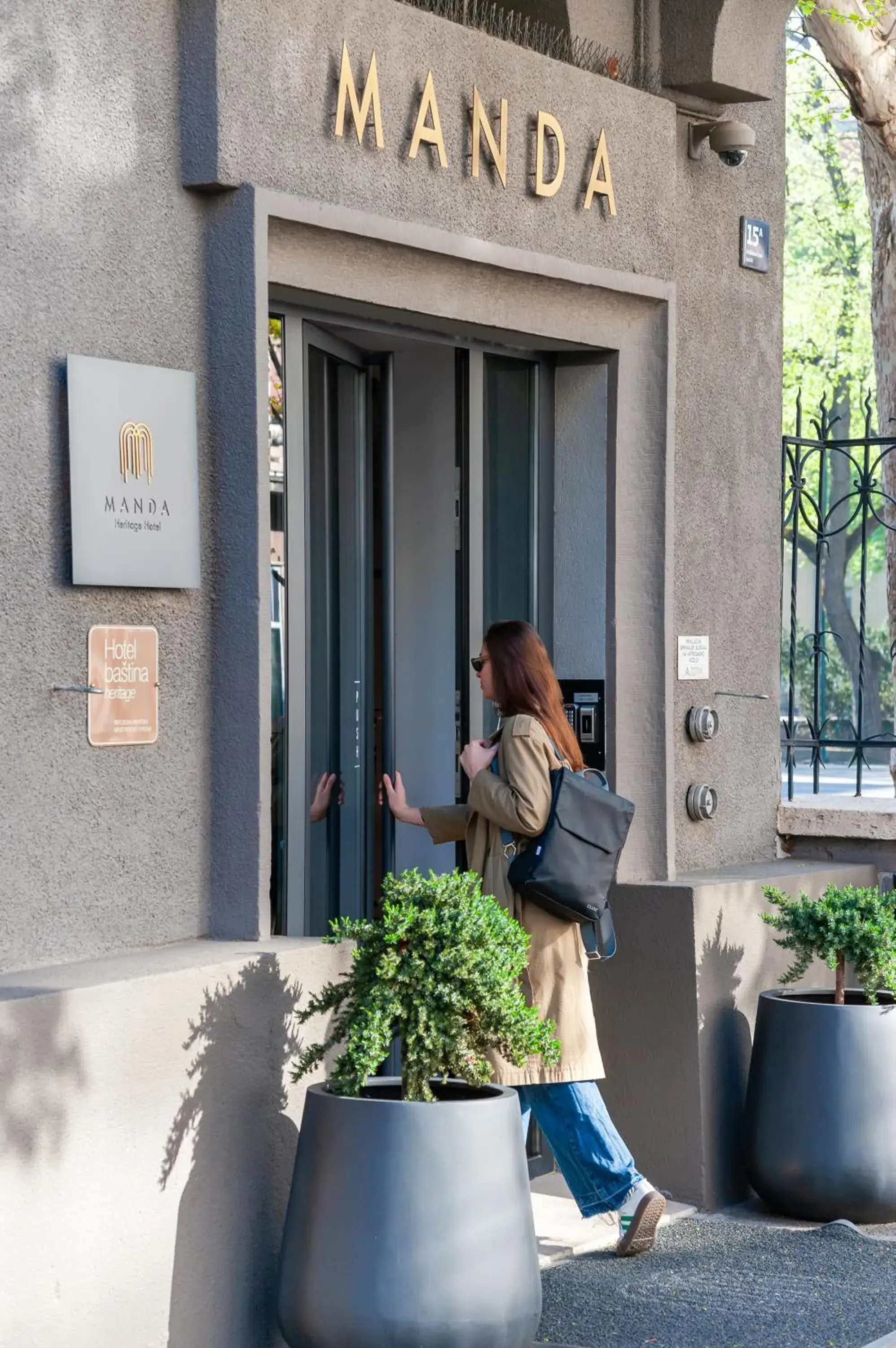 Property building in MANDA Heritage Hotel Property building in MANDA Heritage Hotel