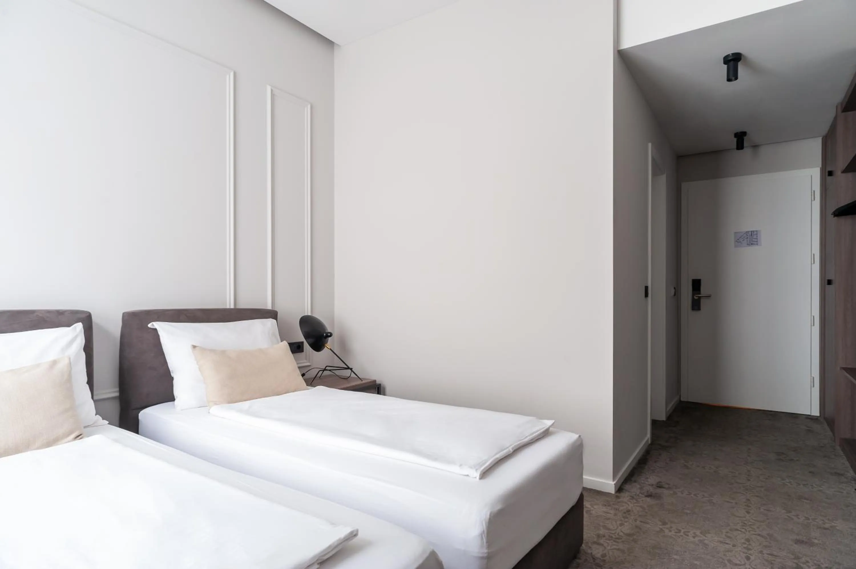 Bed in MANDA Heritage Hotel