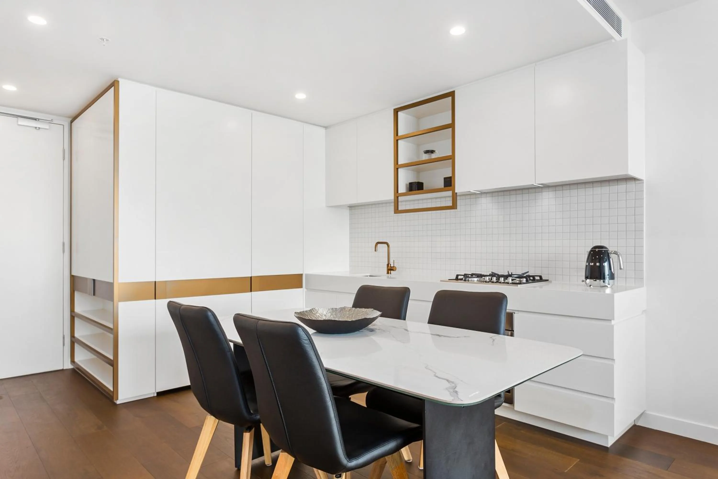 Dining area in Domi Serviced Apartments