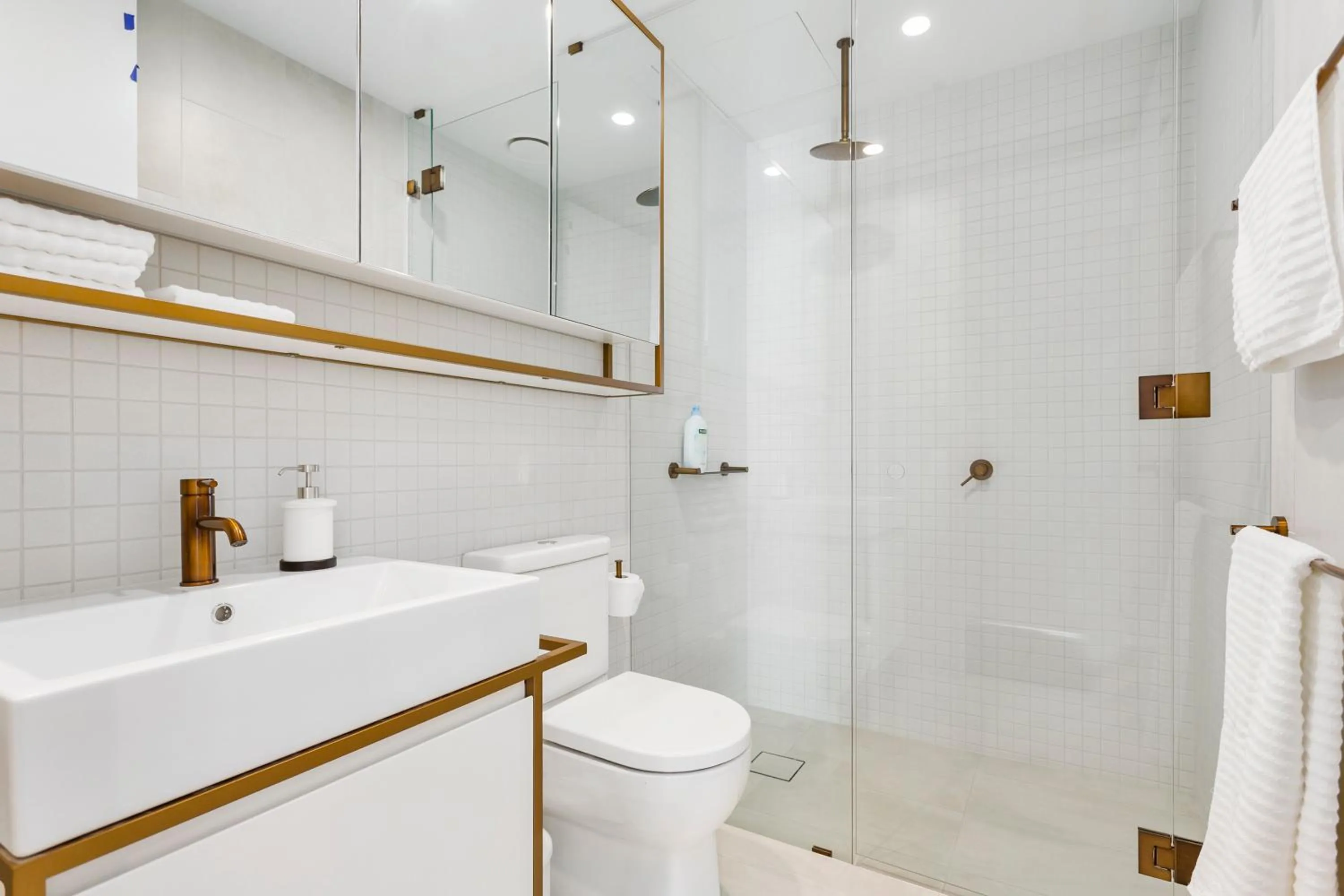 Bathroom in Domi Serviced Apartments